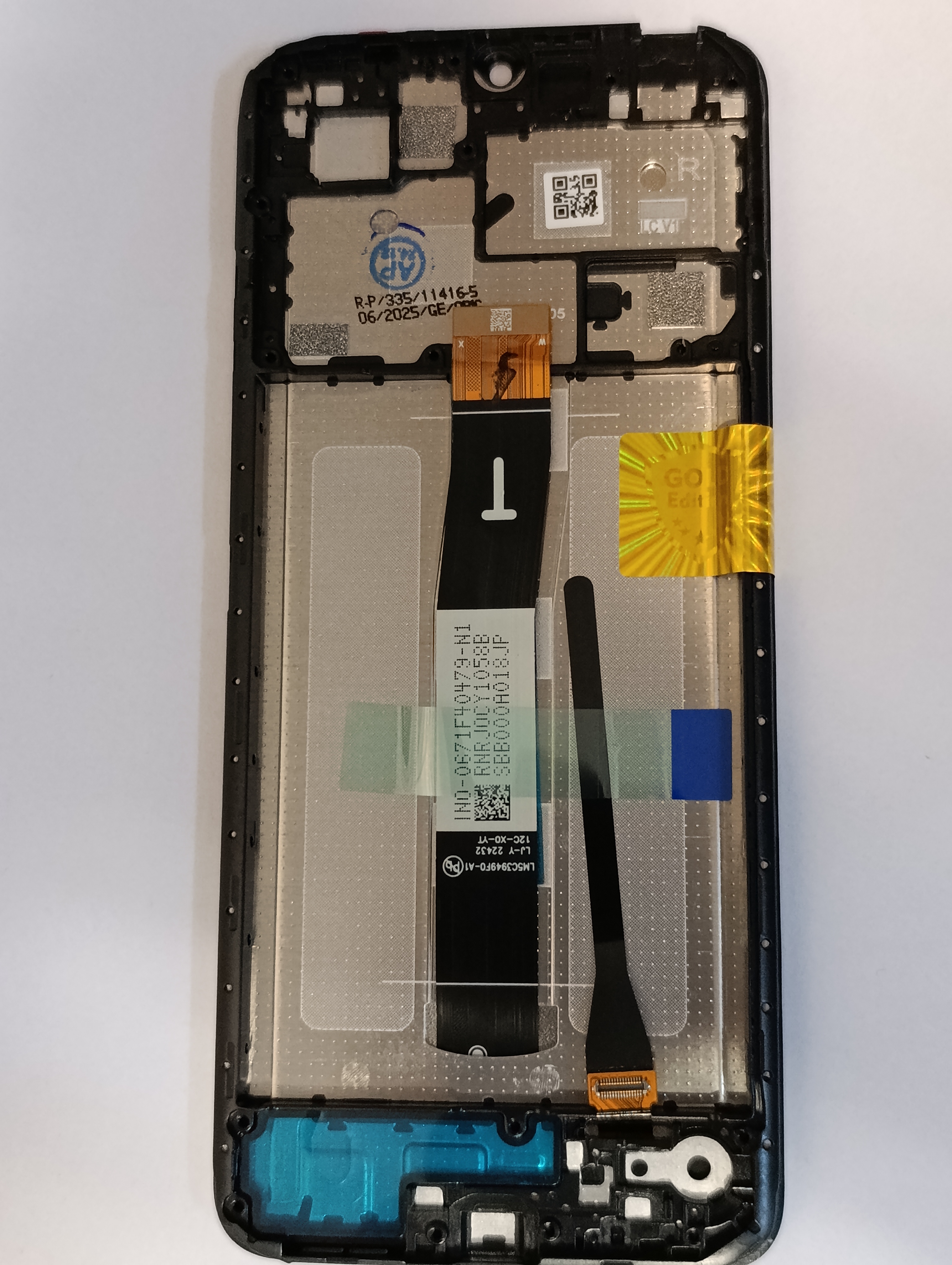 Modulo redmi 12c gold edition 