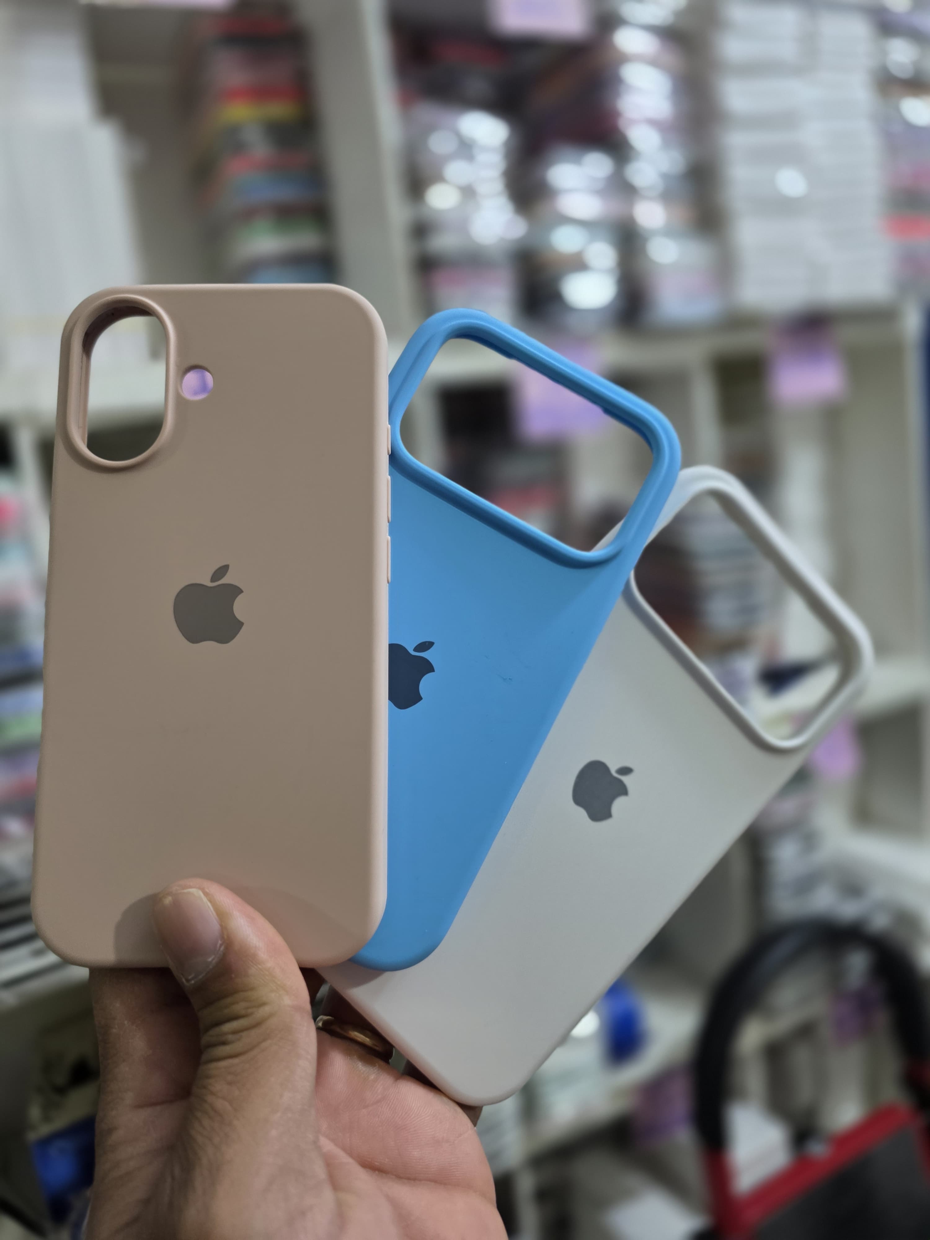 Tpu original silicon case iphone 17 pro max