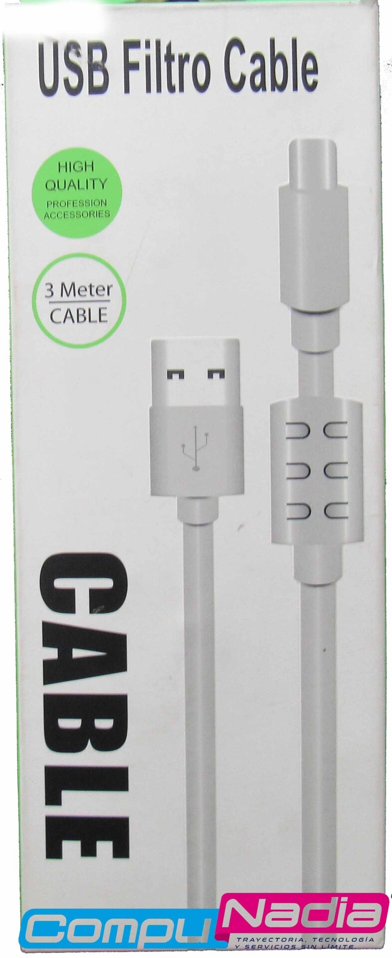 Cable usb con filtro iphone (sin caja)