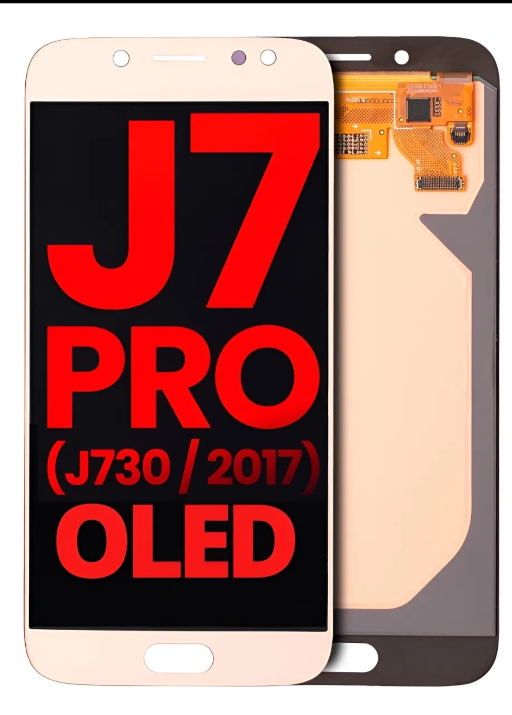 Modulo samsung j7 pro(j730) oled dorado