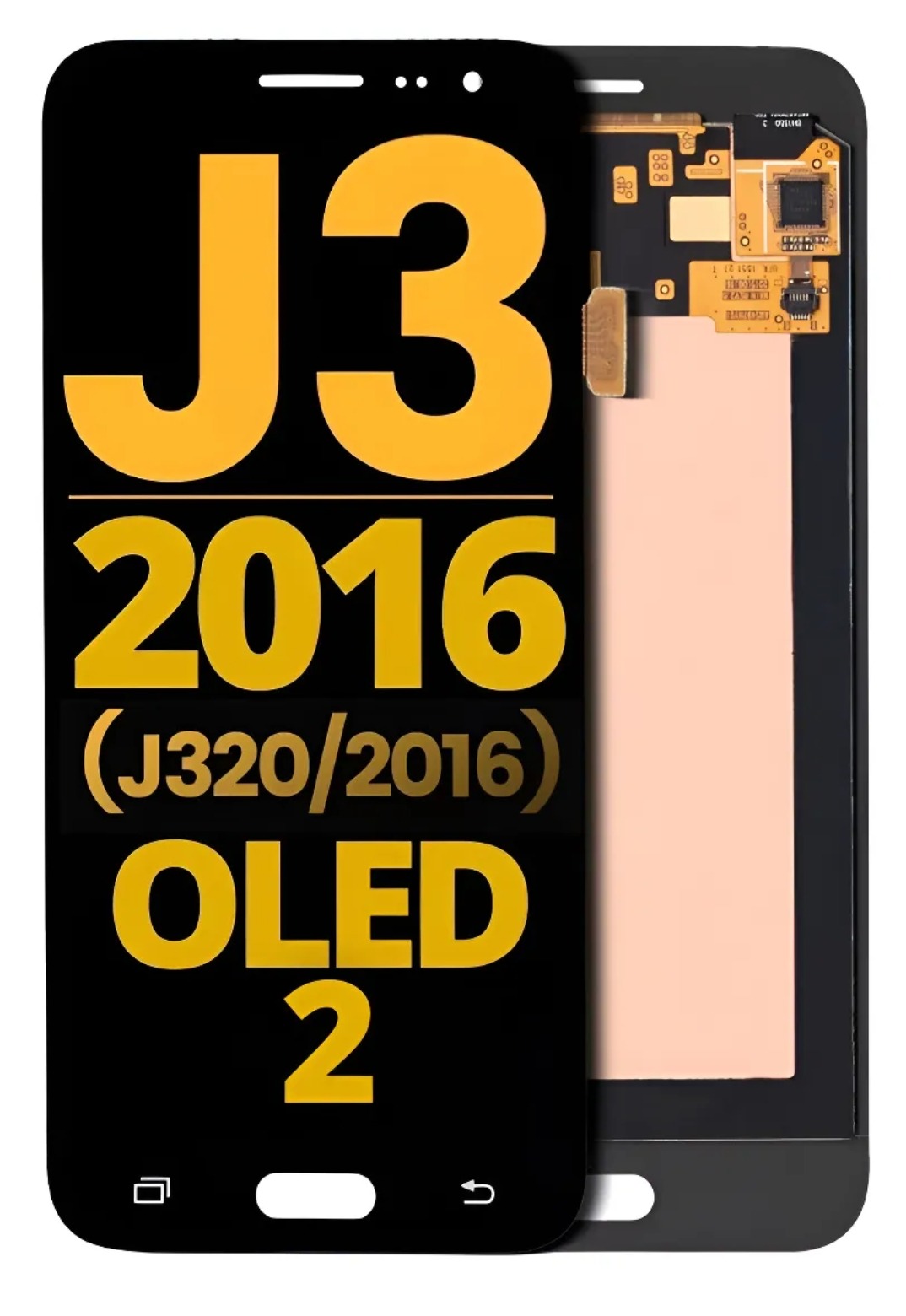 Modulo samsung j3 2016 oled negro