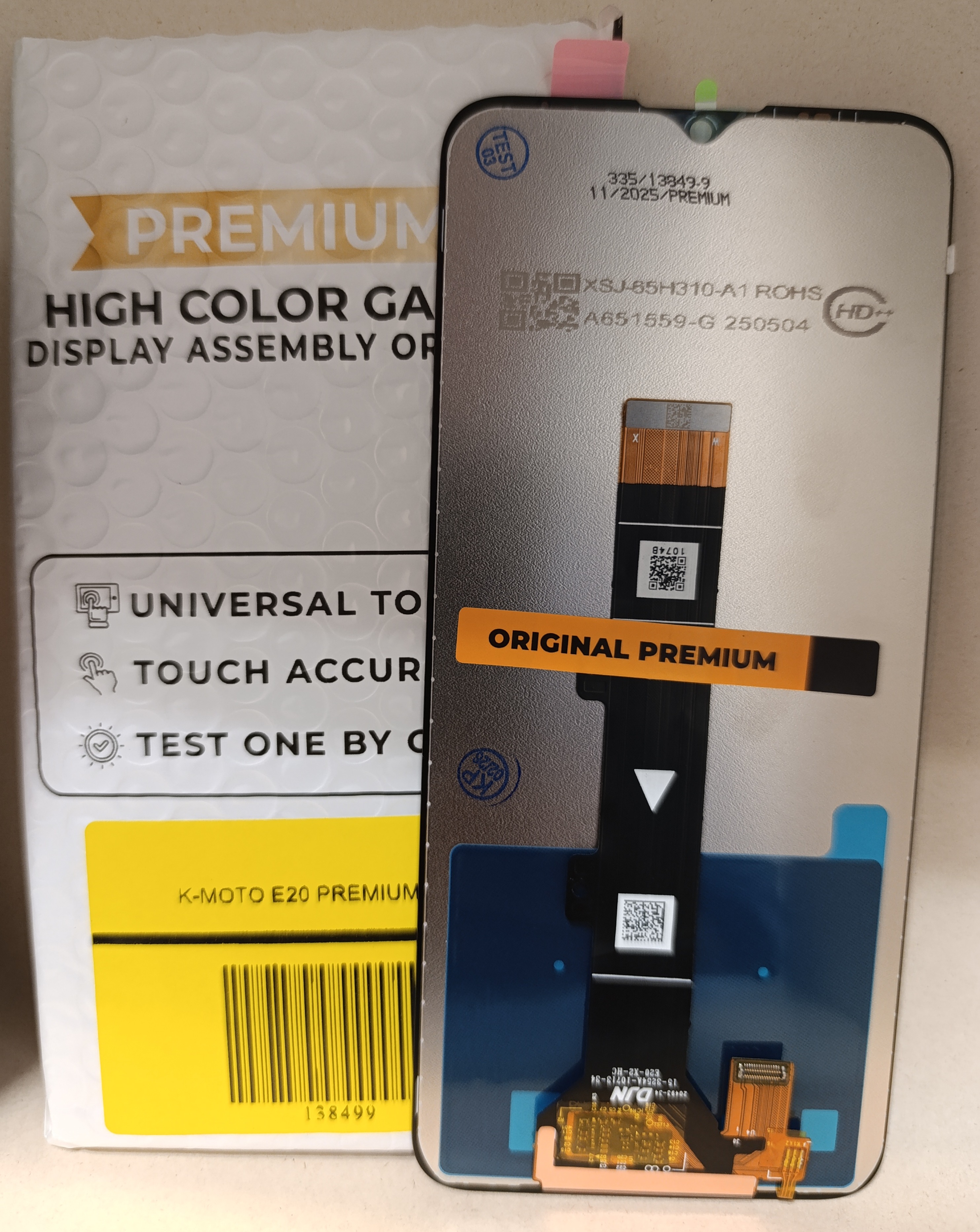 Modulo motorola e20 premium