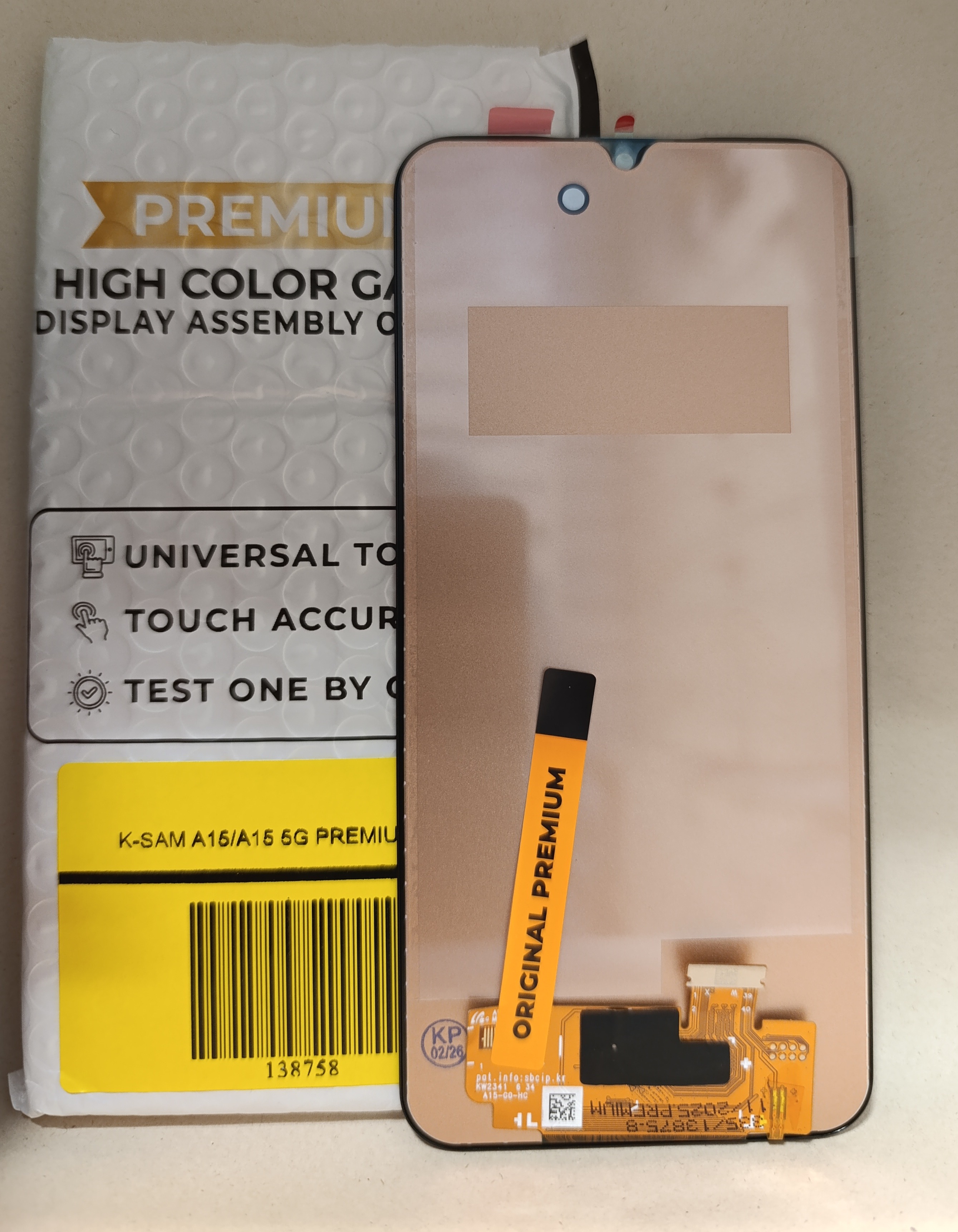 Modulo samsung a15 premium