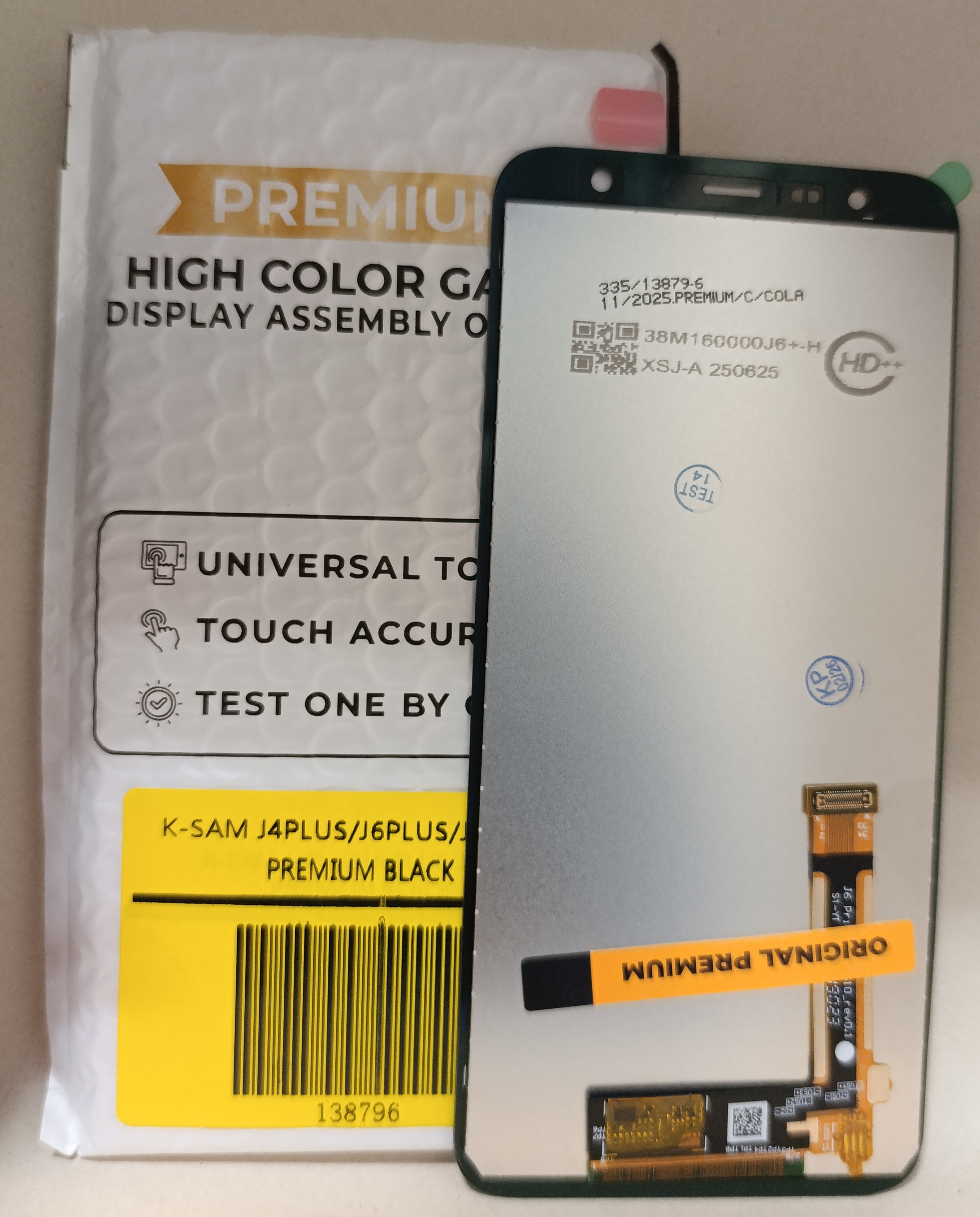 Modulo samsung j4 plus/j6 plus/j4 core premium