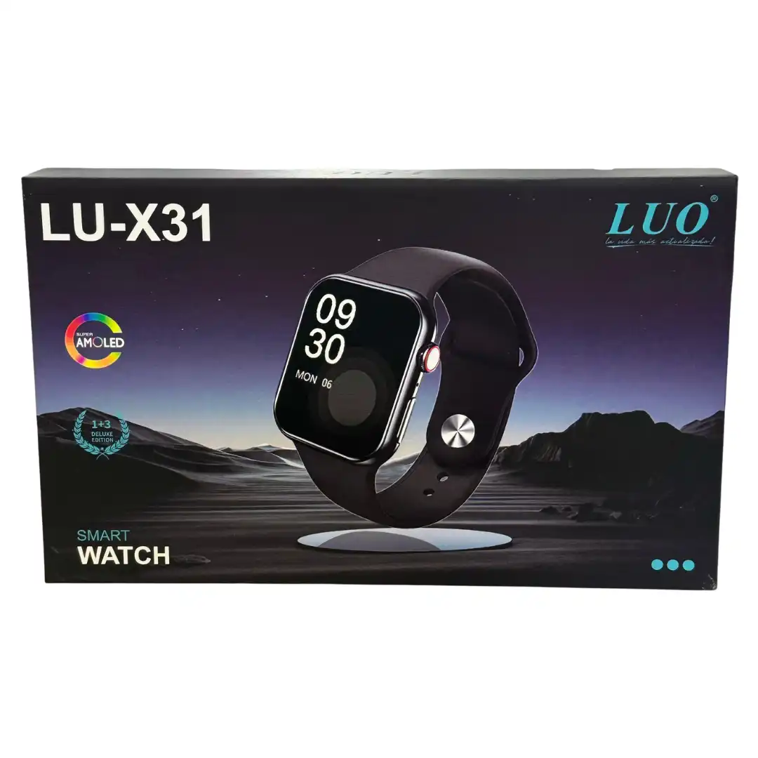 Combo reloj samrt watch luo x31