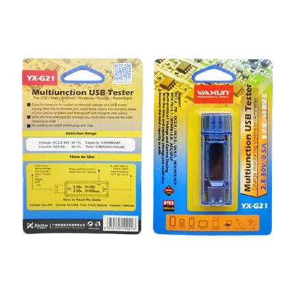 Usb tester yx g21