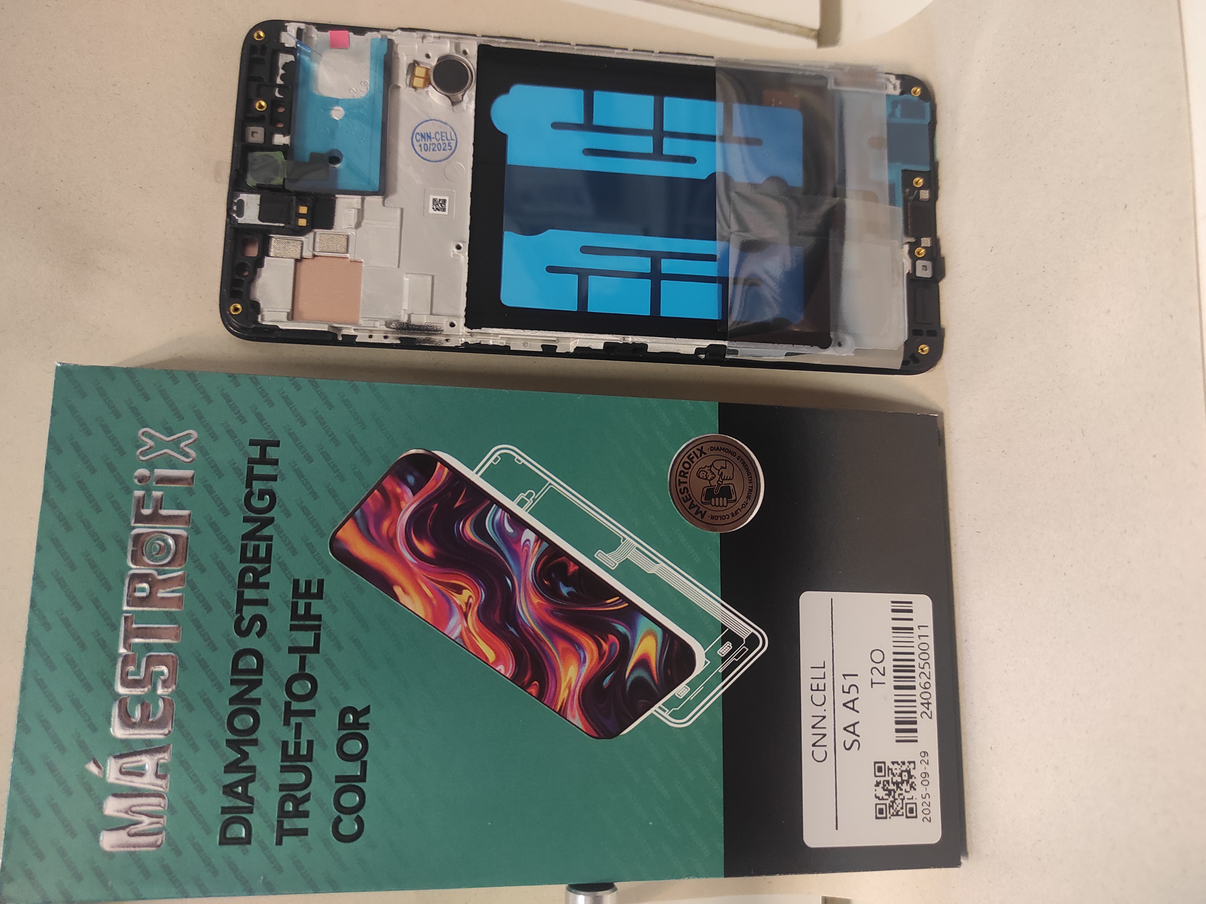 Modulo samsung a51 maestrofix full con marco