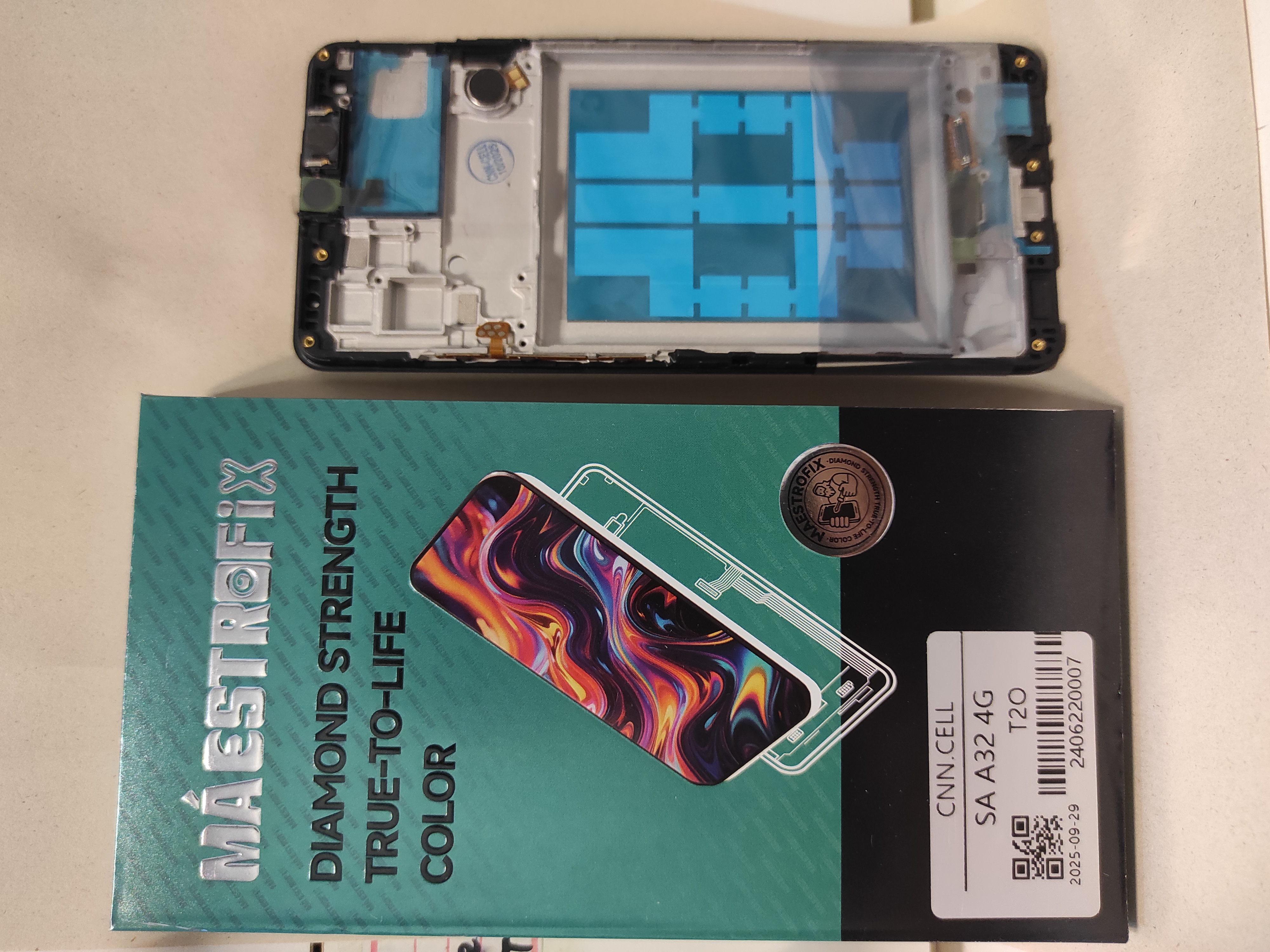 Modulo samsung a32 4g maestrofix full con marco