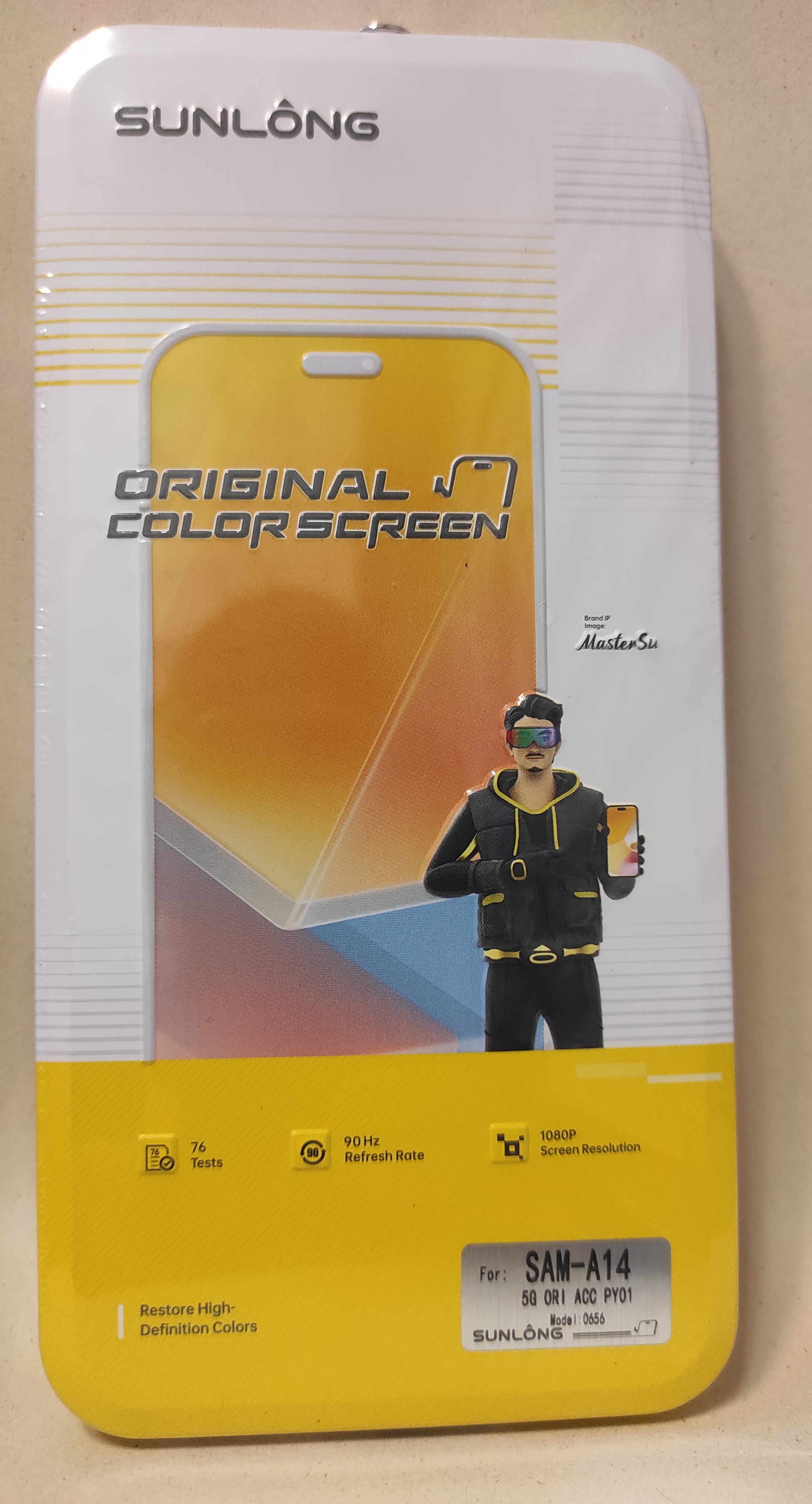 Modulo samsung a14 5g original con marco sunlong