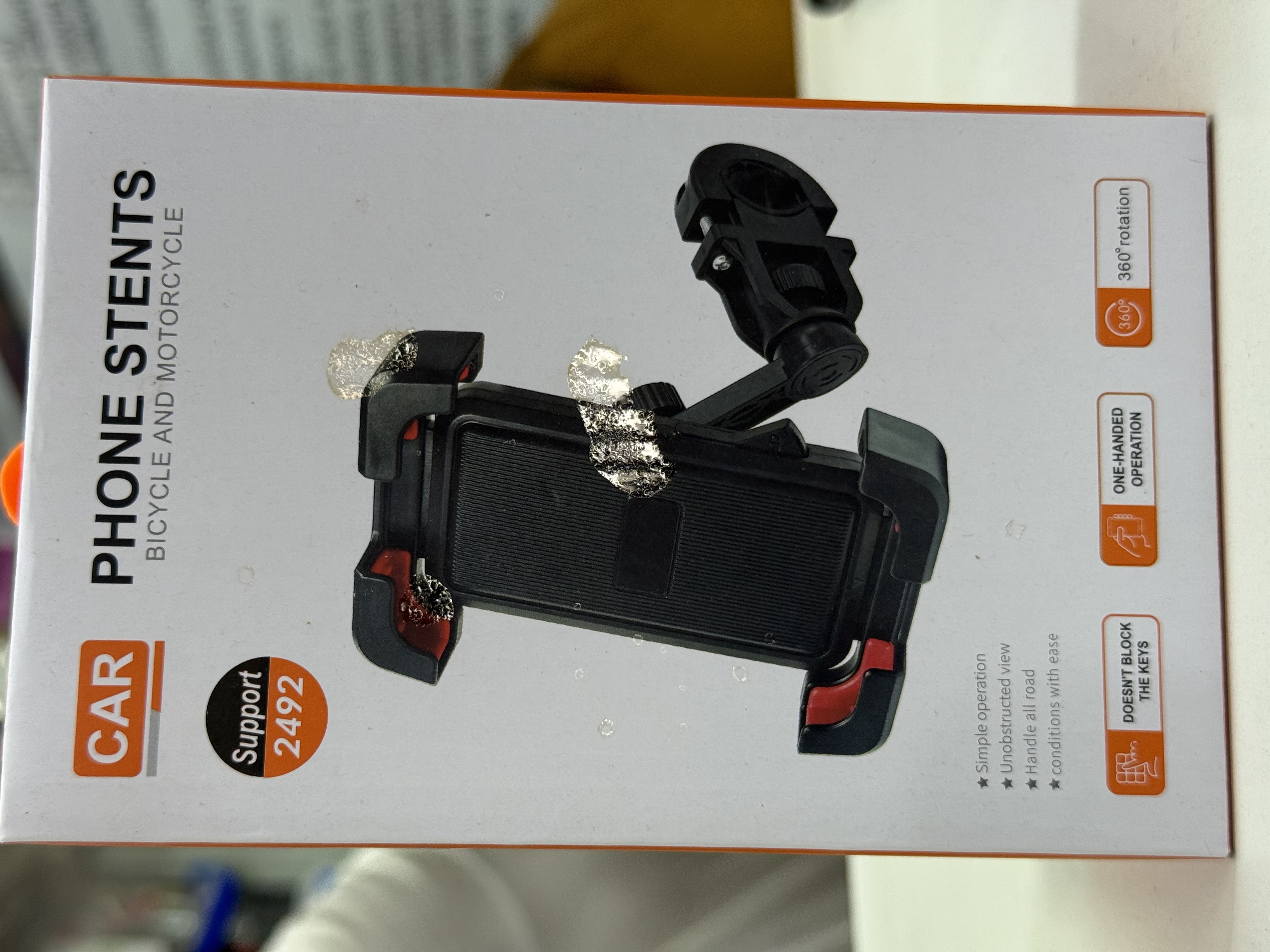 Soporte para celular moto (grande) helmet ( 2492 )