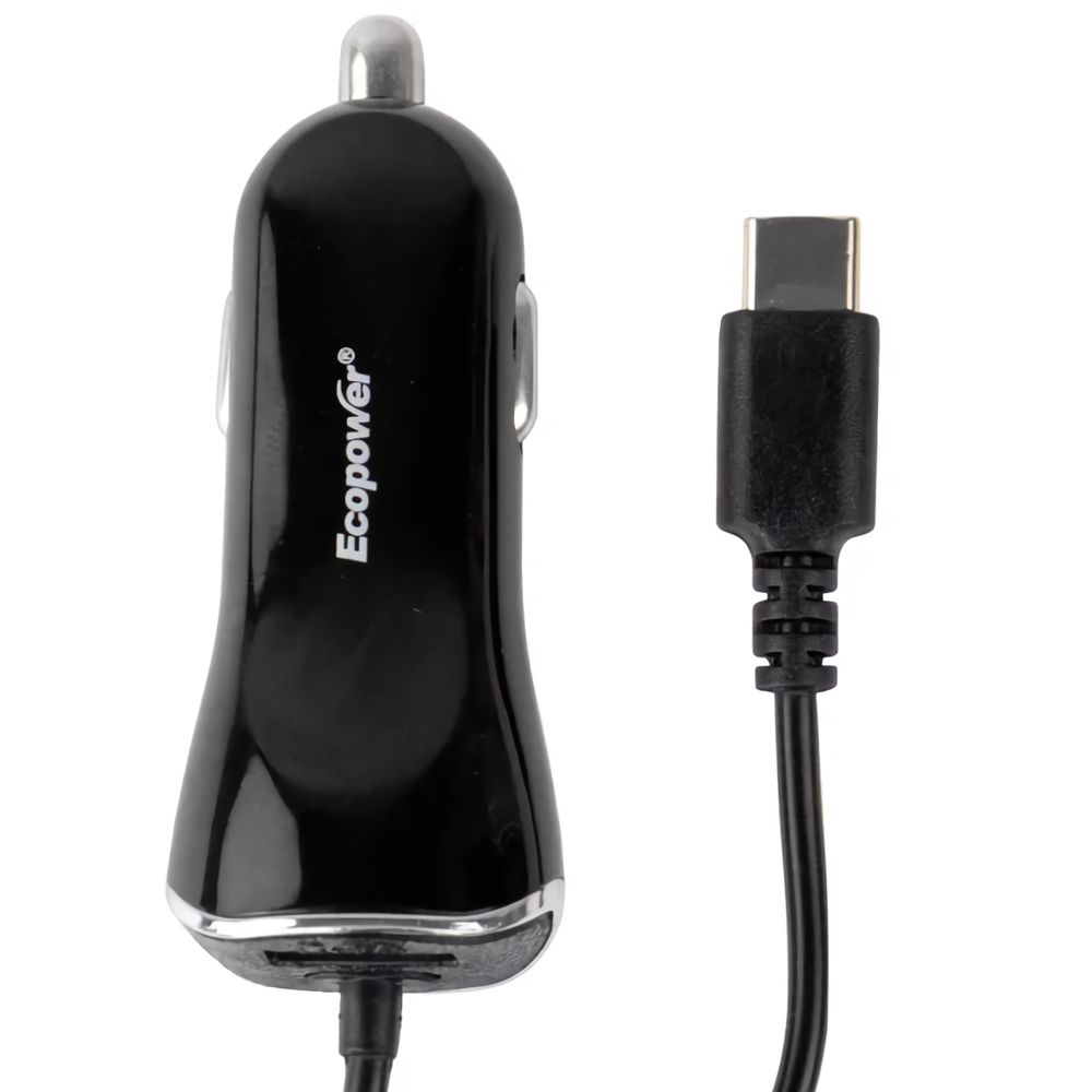 Cargador ecopower 2.1a auto (7031 / 7035) tipo c 1.5 metros