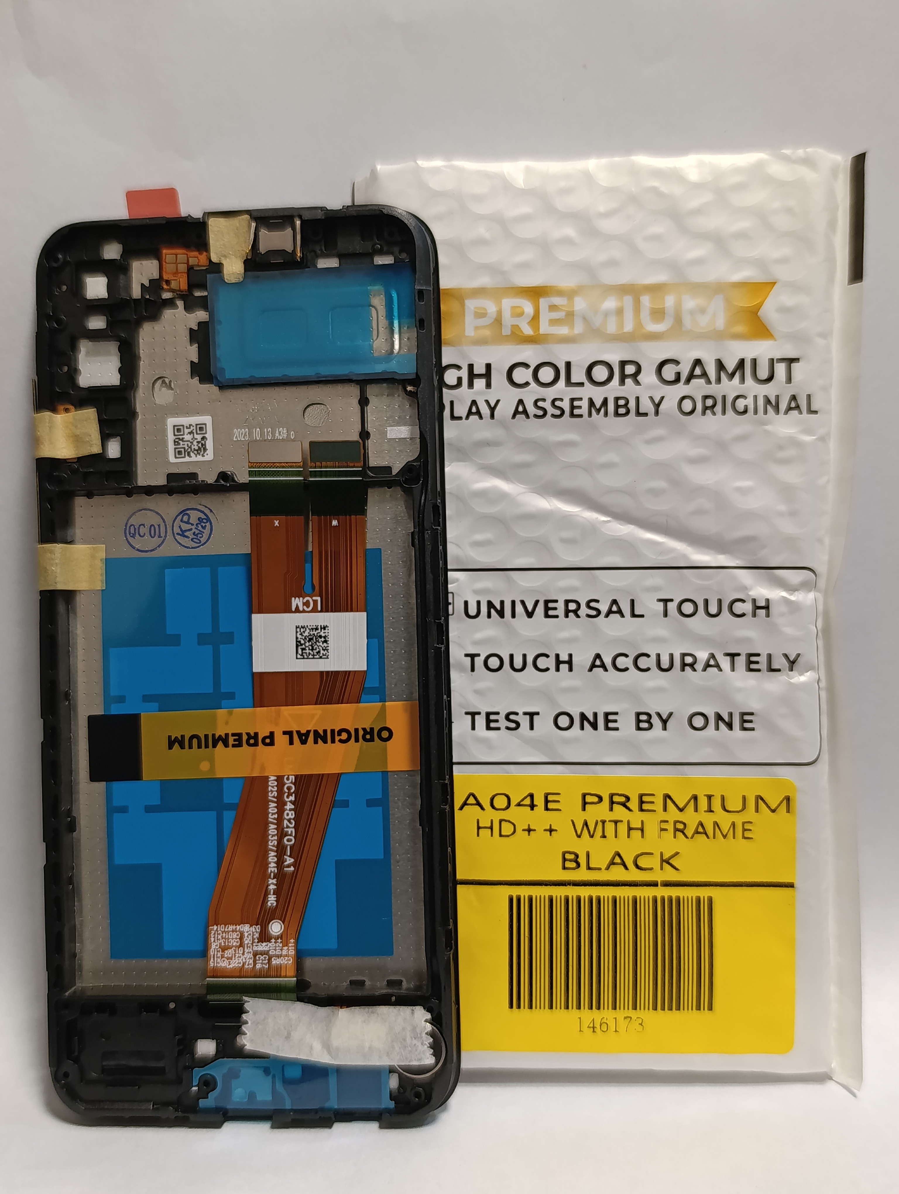 Modulo samsung a04e premium con marco