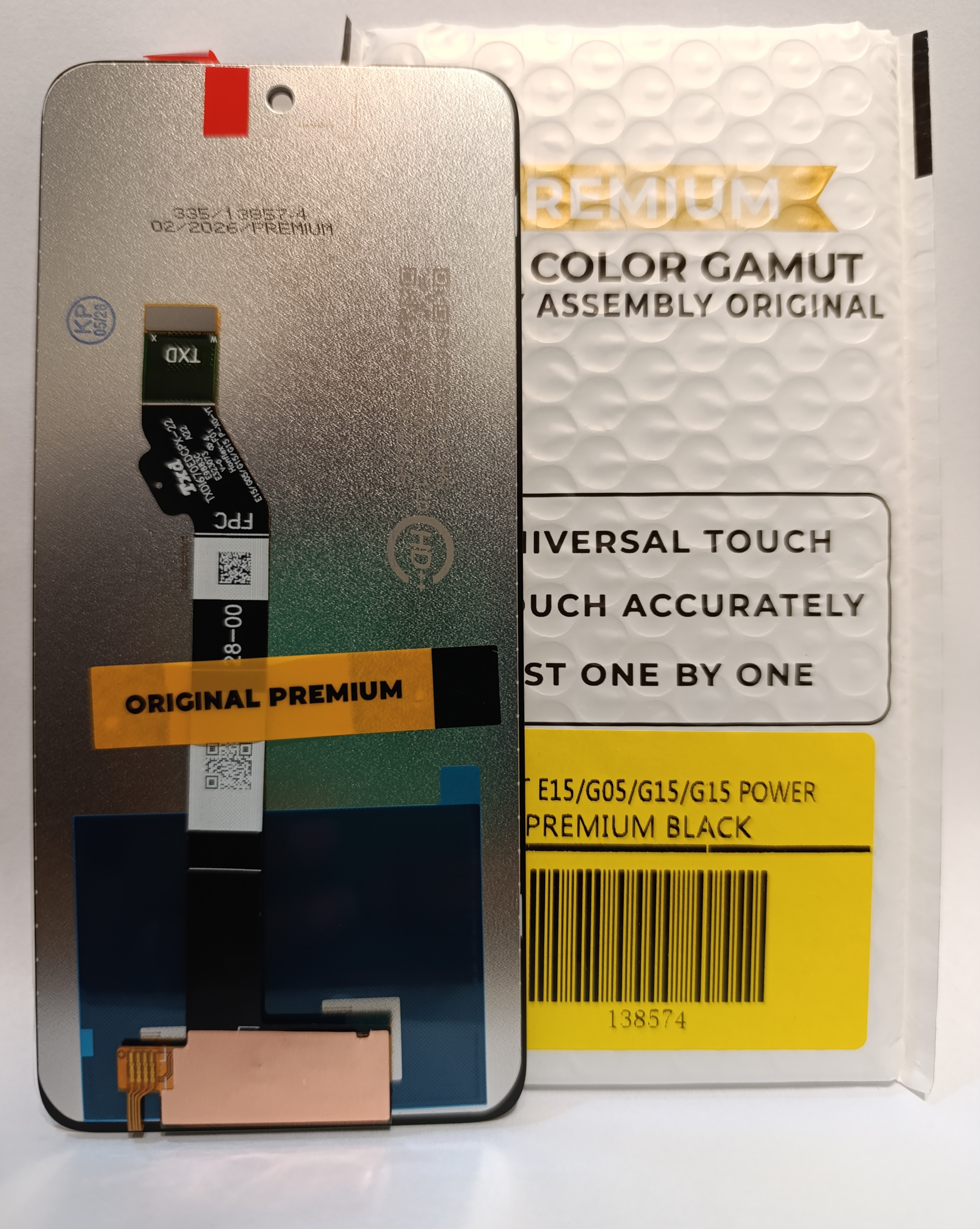 Modulo motorola e15/g05/g15/g15 power premium