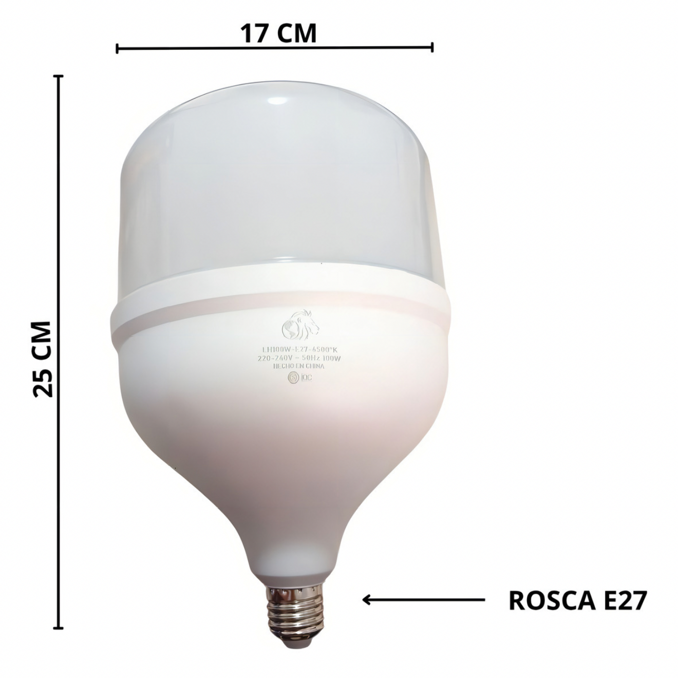Foco  100w  led blanco