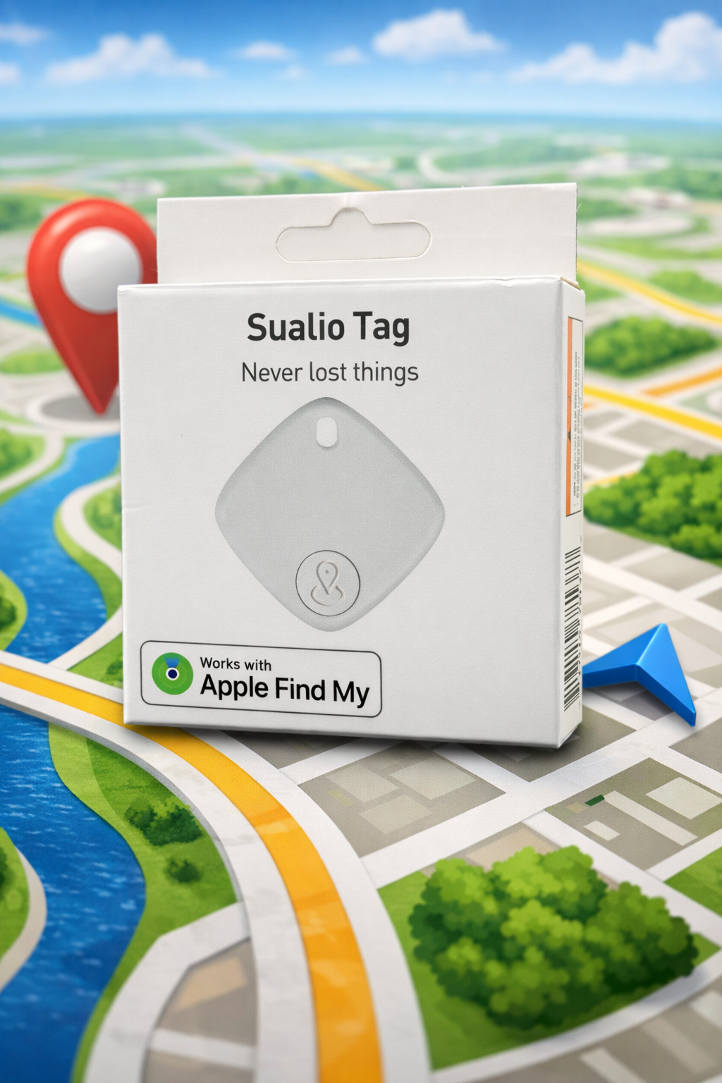 Llavero rastreador sualio tag