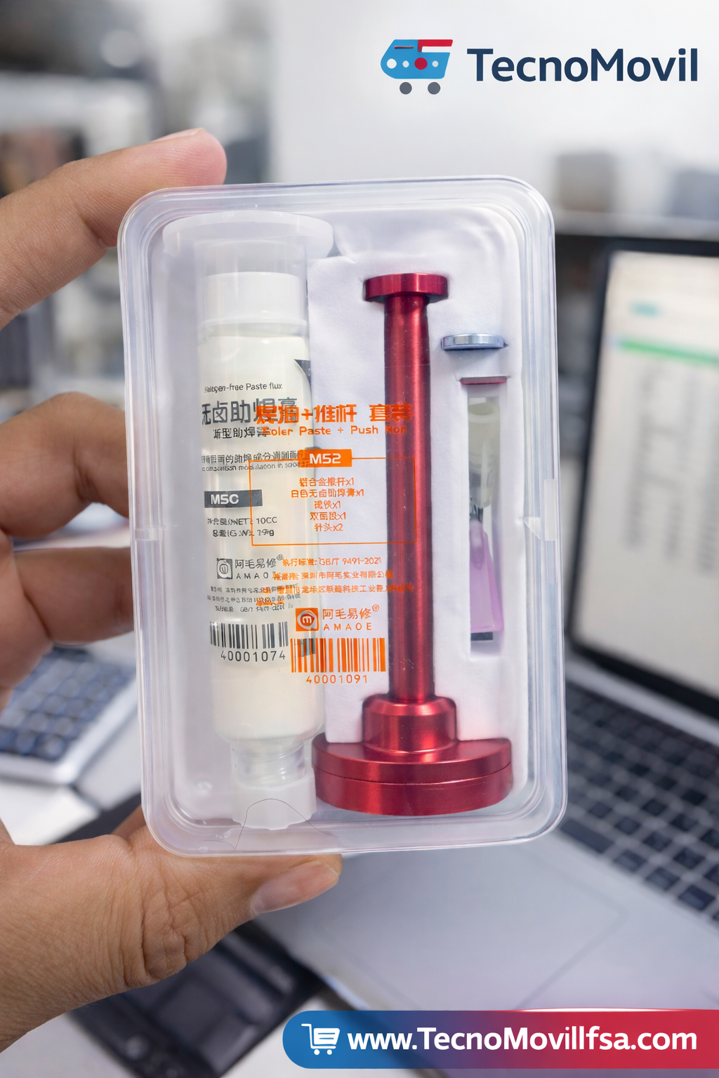 Pasta de soldar flux  m52