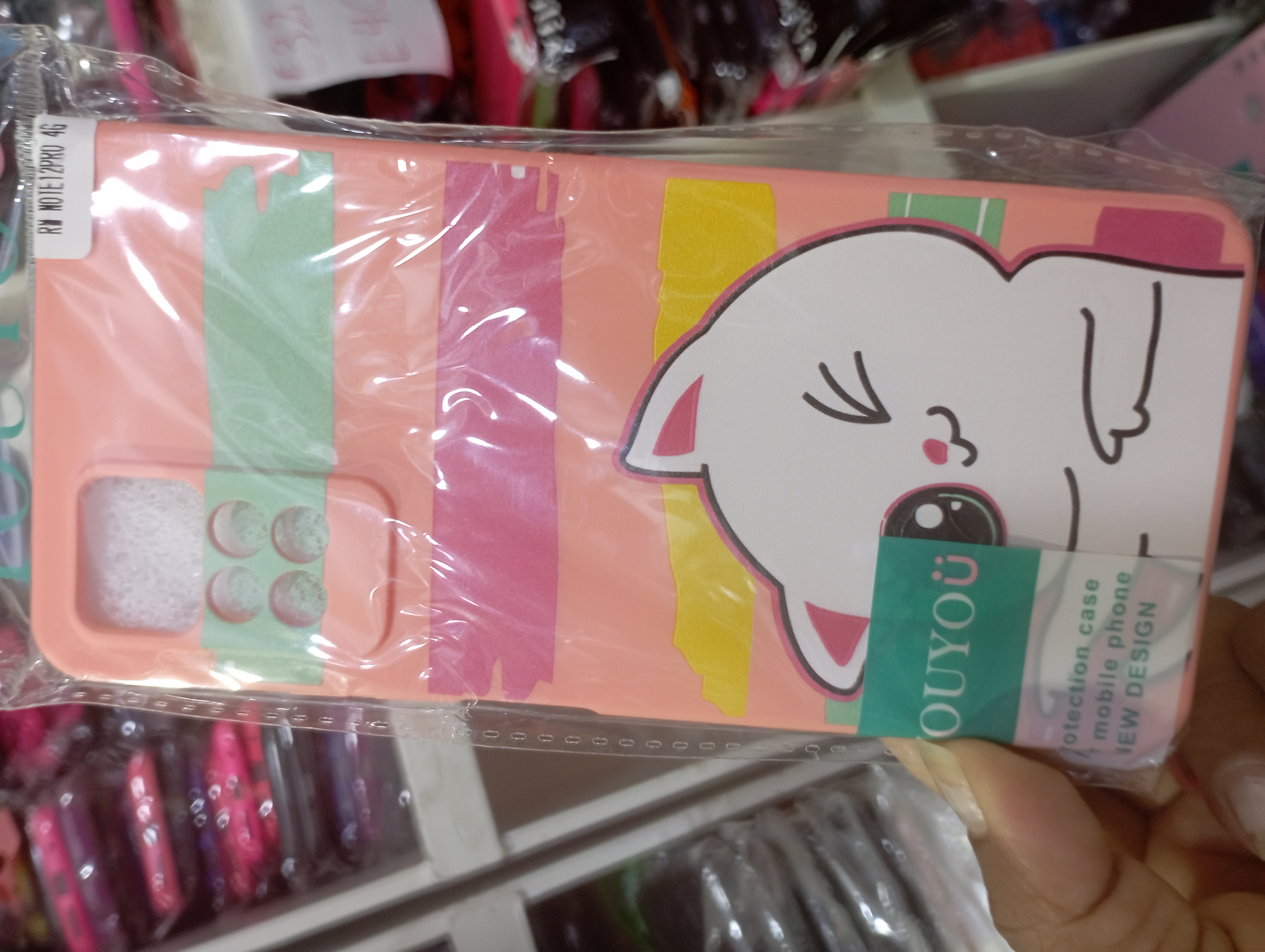 tpu diseño case redmi note 12 pro 4g FEMENINO
