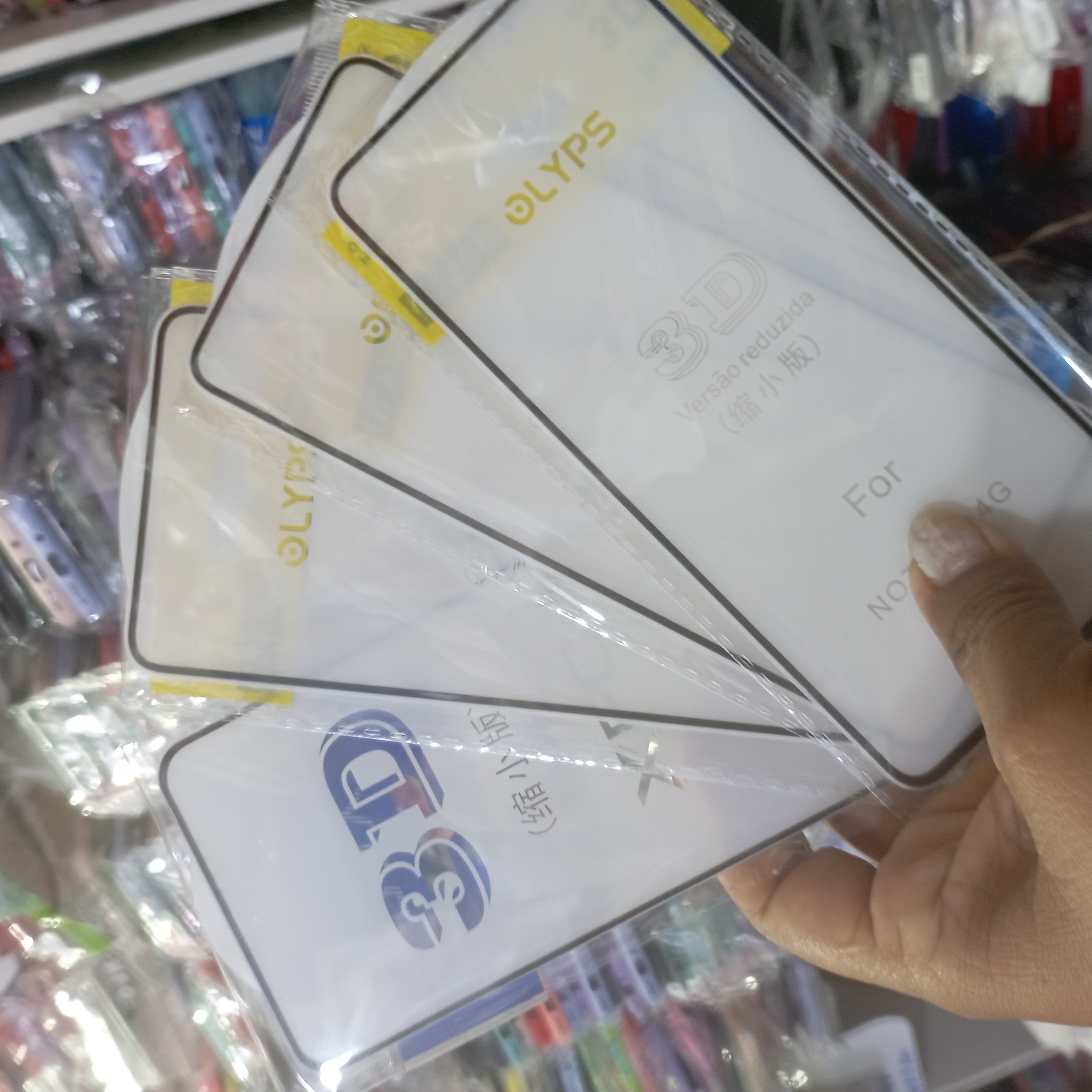 glass redmi note 9 3D