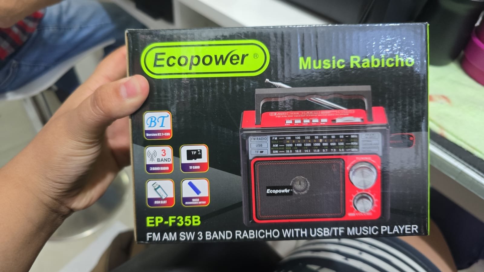 Radio Ecopower RA18C