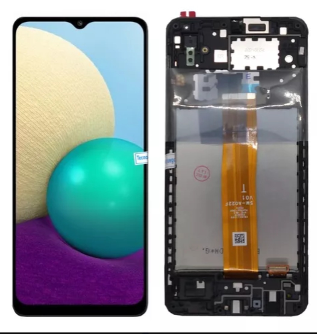 MODULO SAMSUNG A02 ORIGINAL CON MARCO