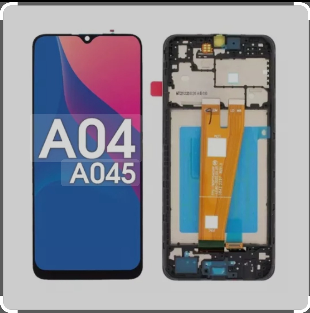 modulo samsung a04 / A045 original  con marco