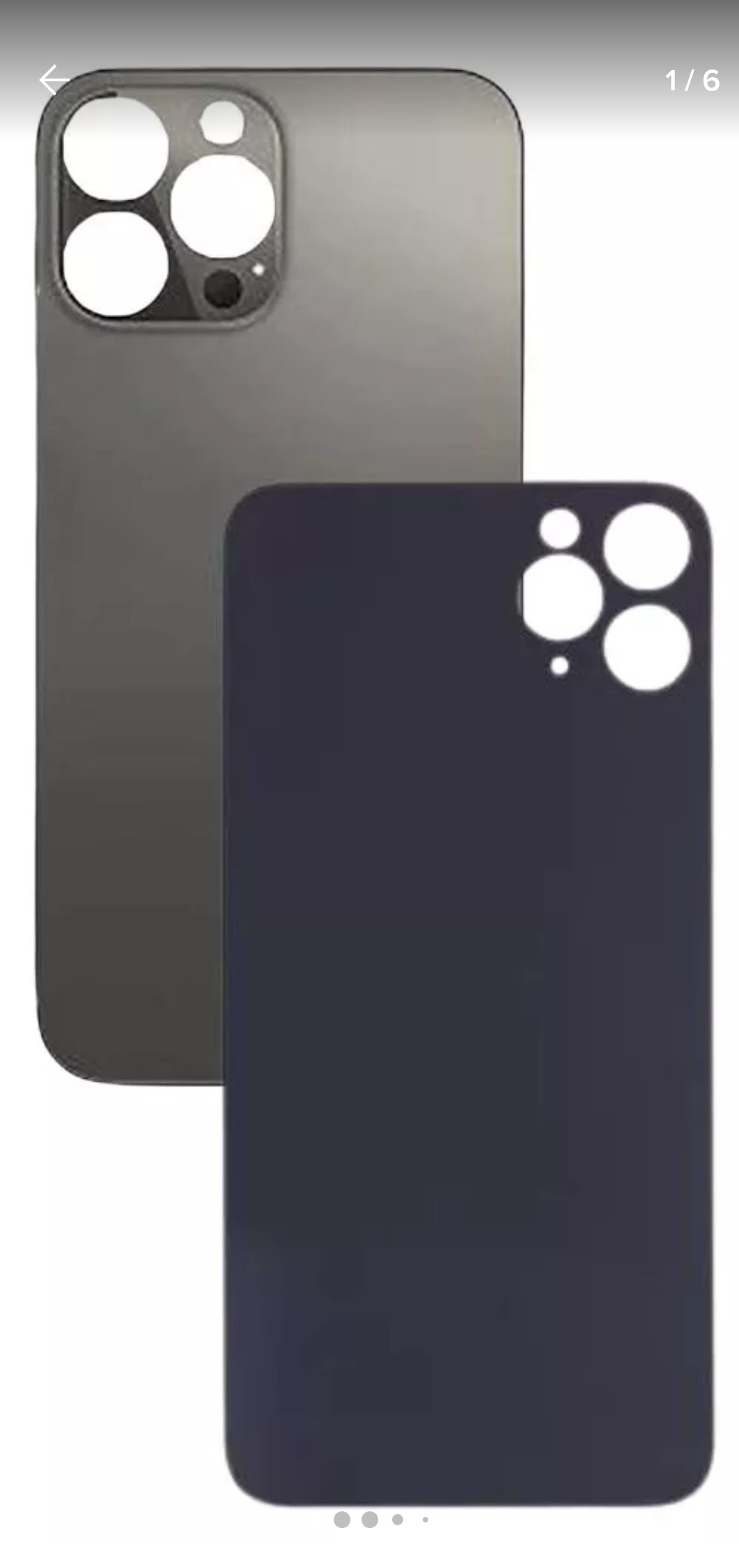 tapa iphone 13 pro grey