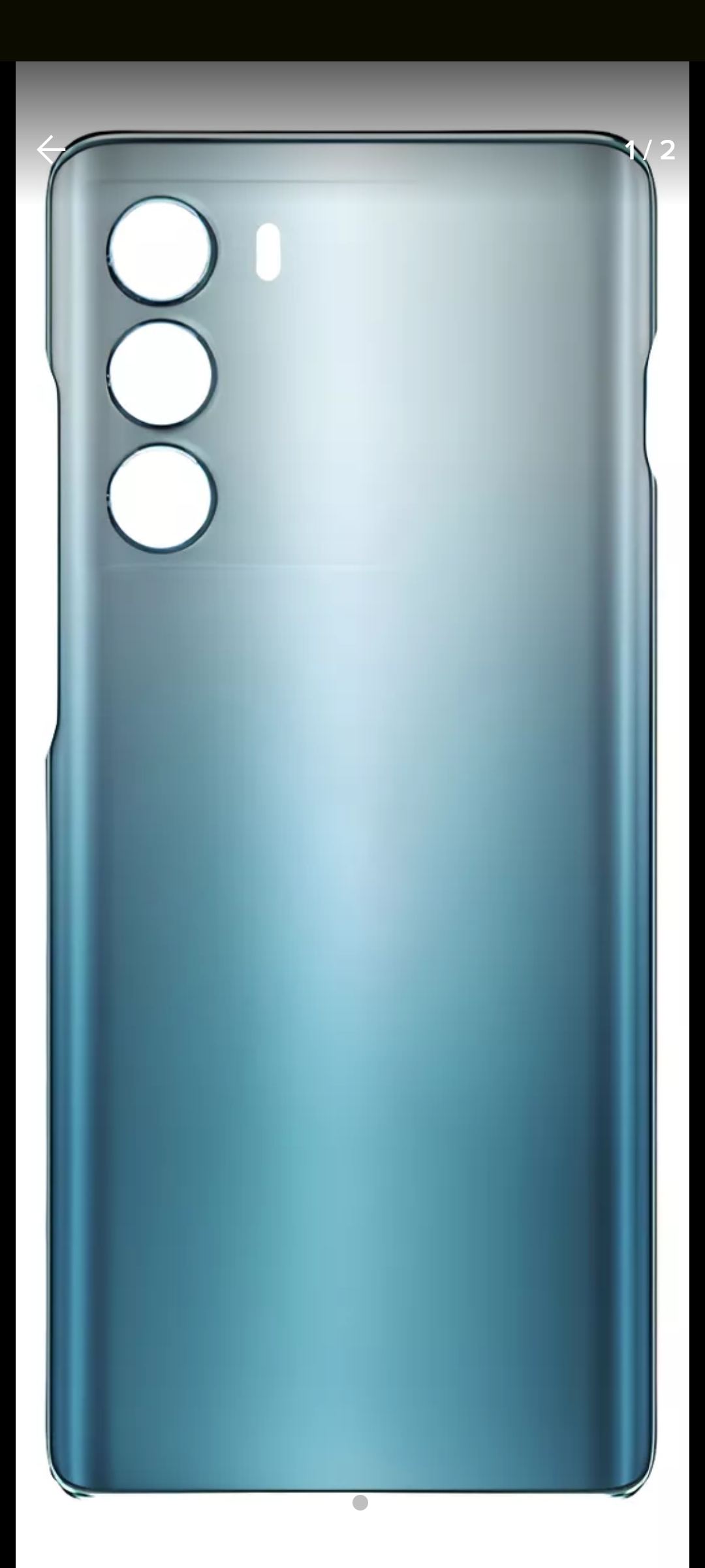 Tapa motorola g200 celeste 