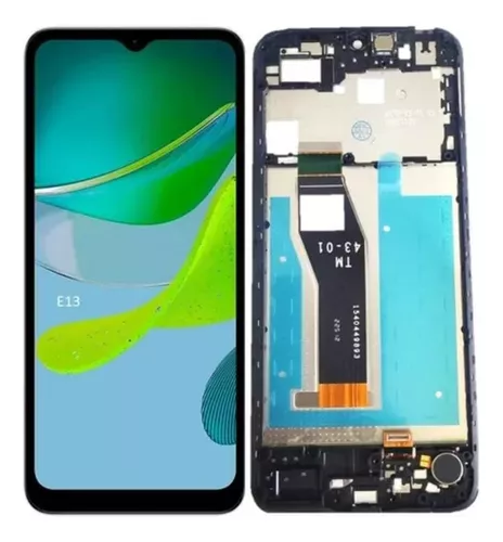 modulo moto E13 oled con marco