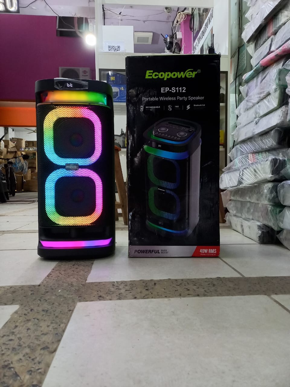 Parlante Ecopower Ep S112
