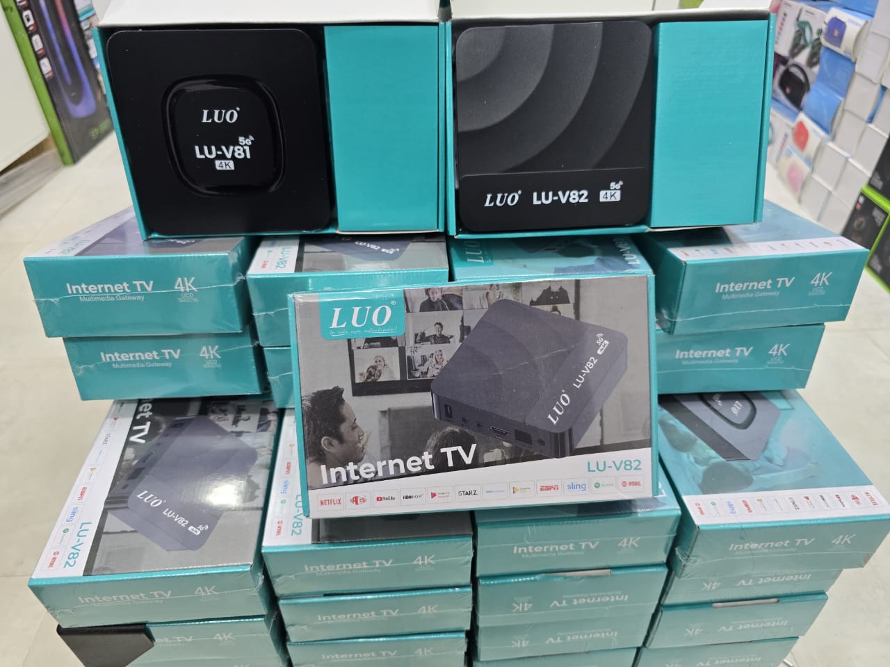 TV BOX LUO V82 CONVERTIDOR