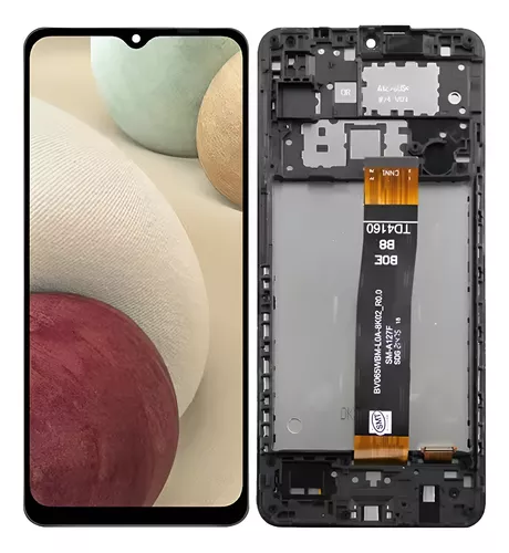 MODULO SAMSUNG A12 127F ORIGINAL CON MARCO