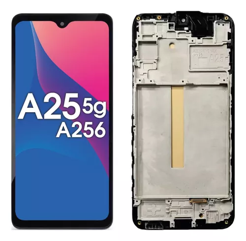 Modulo samsung a25 5g oled con marco 