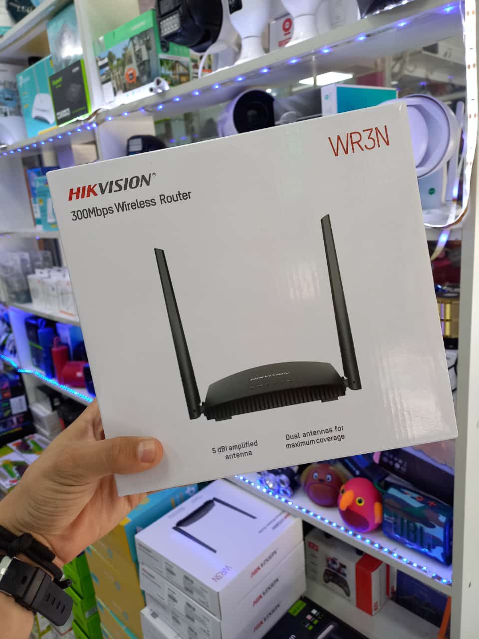 ROUTER HIKVISION Wr3n 2 ANTENAS