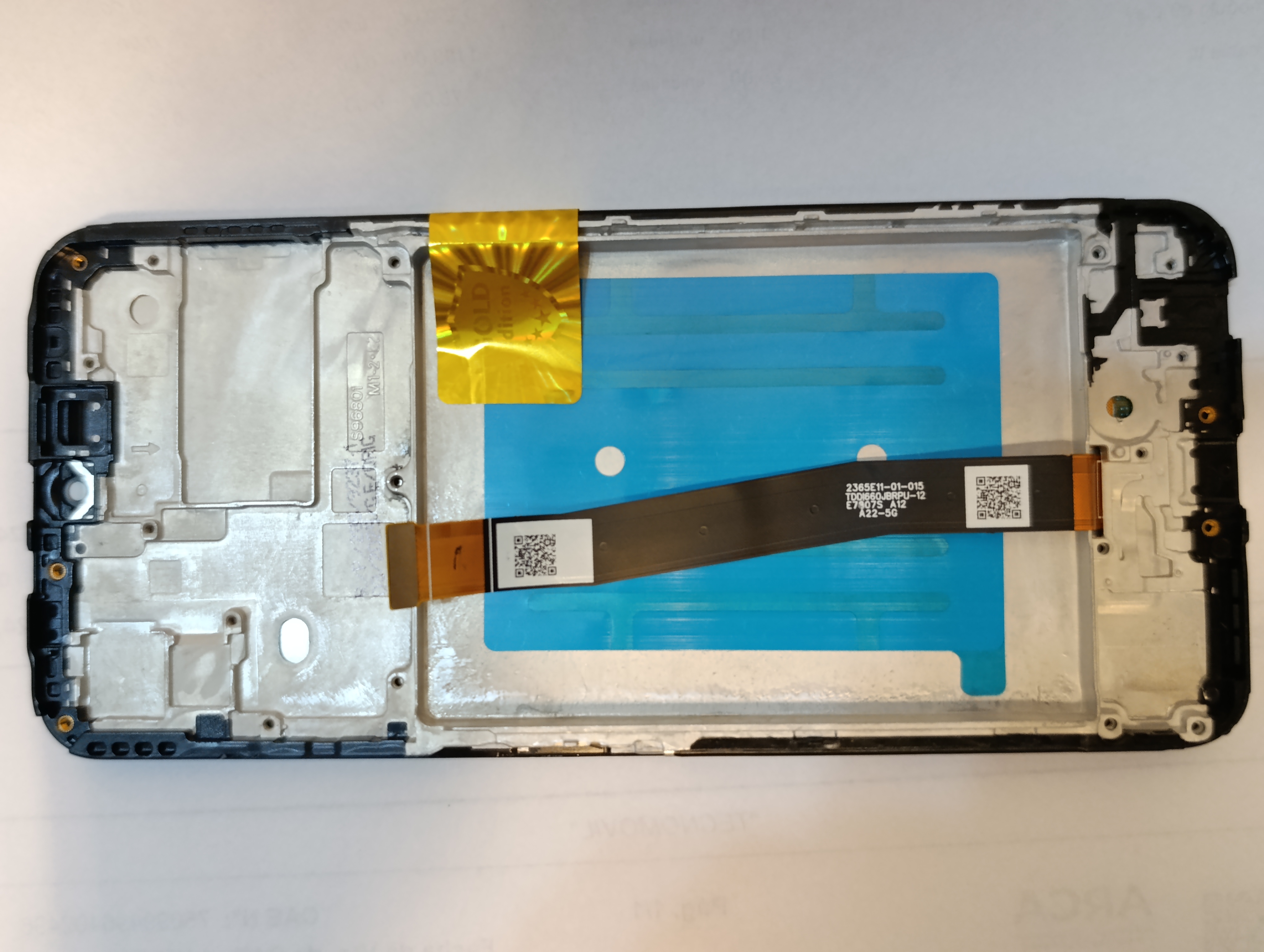 MODULO SAMSUNG A22 5G GOLD EDITION 