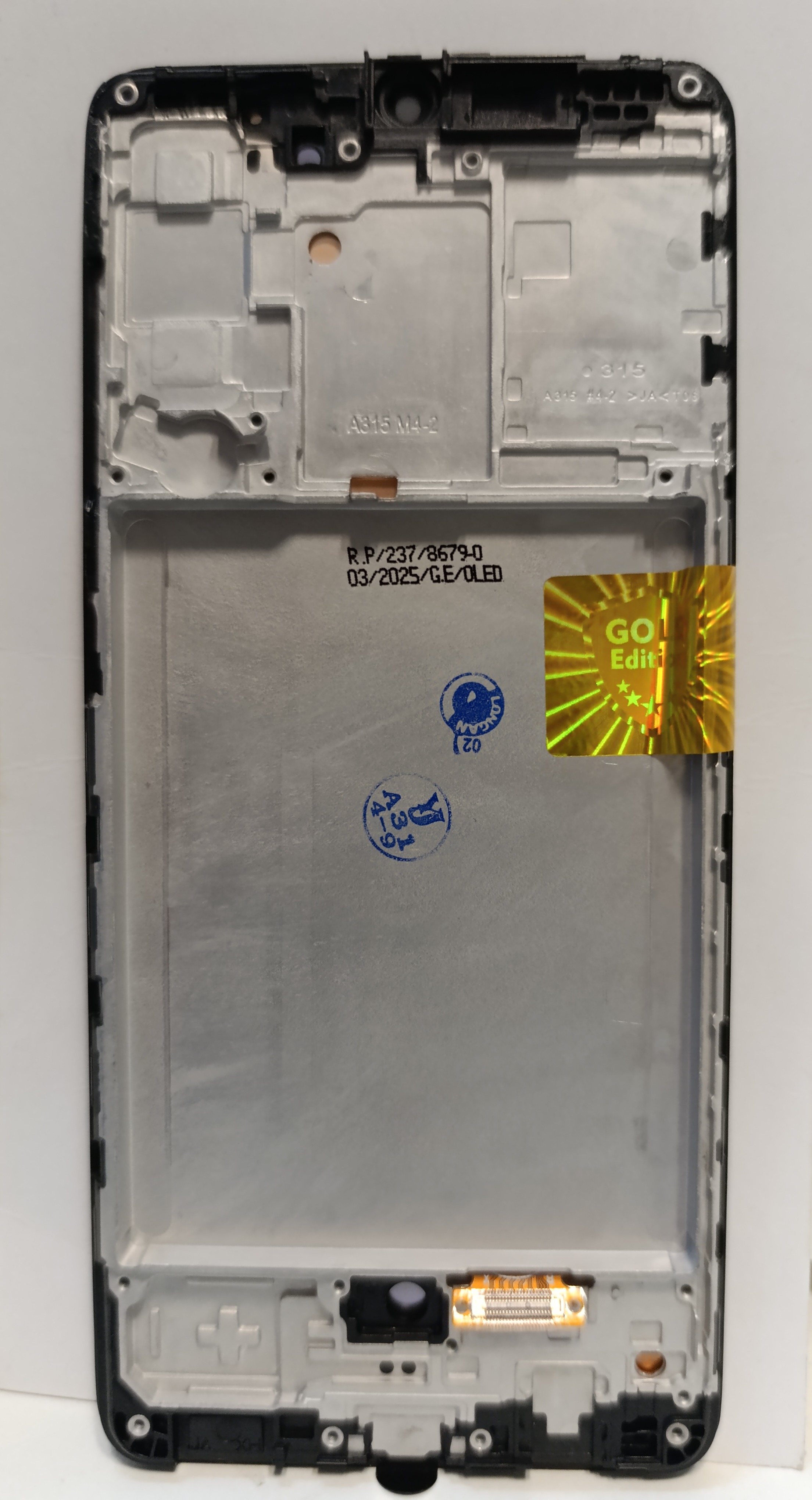 MODULO SAMSUNG A31 GOLD EDITION