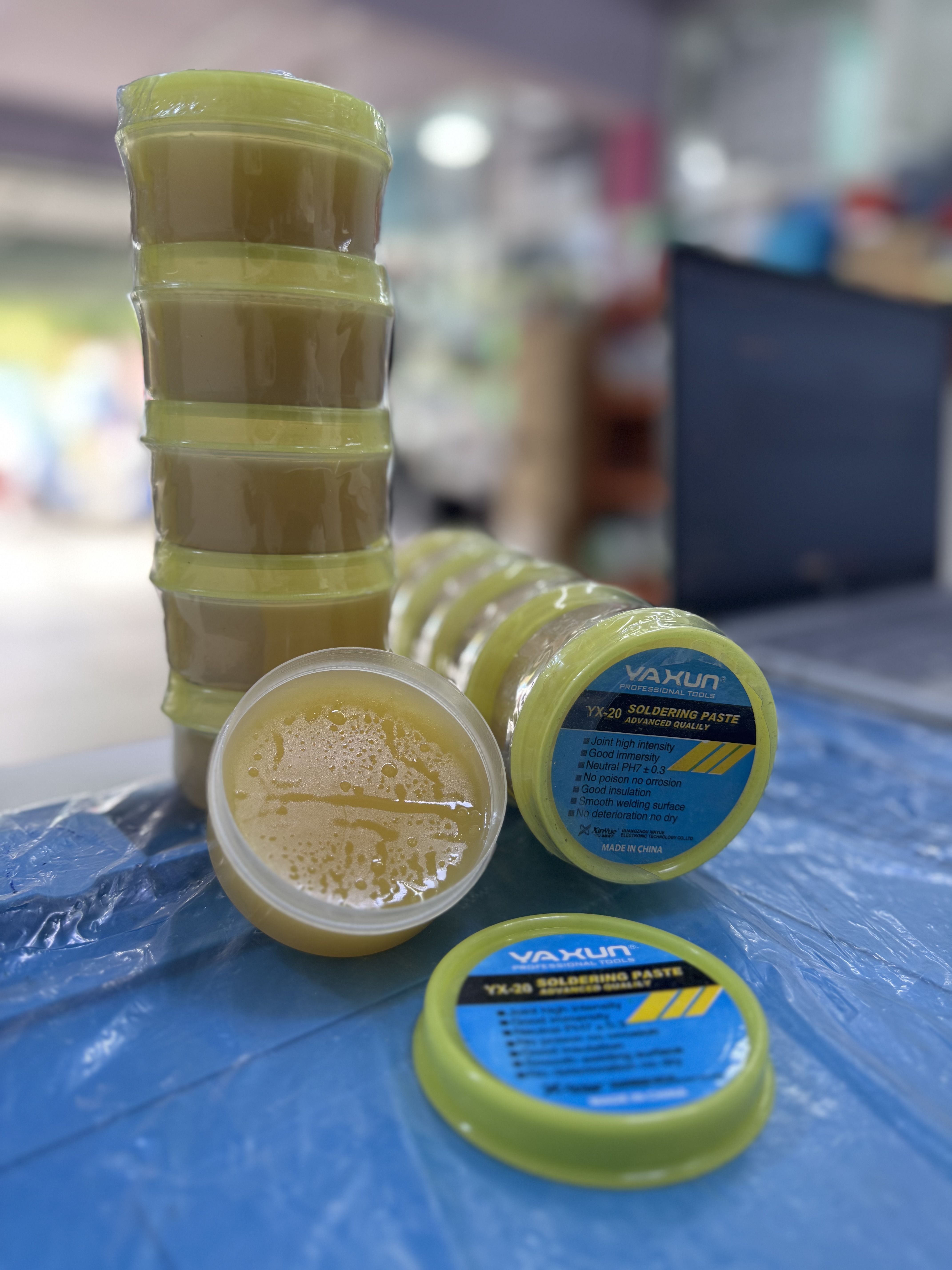 pasta de soldar yaxun 150g  yx 20