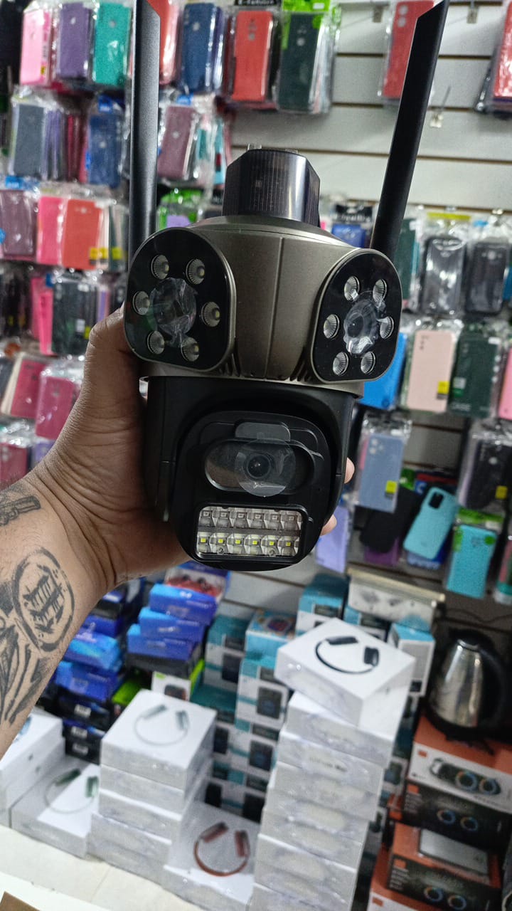 camara ip DOMO TRIPLE exterior GRANDE