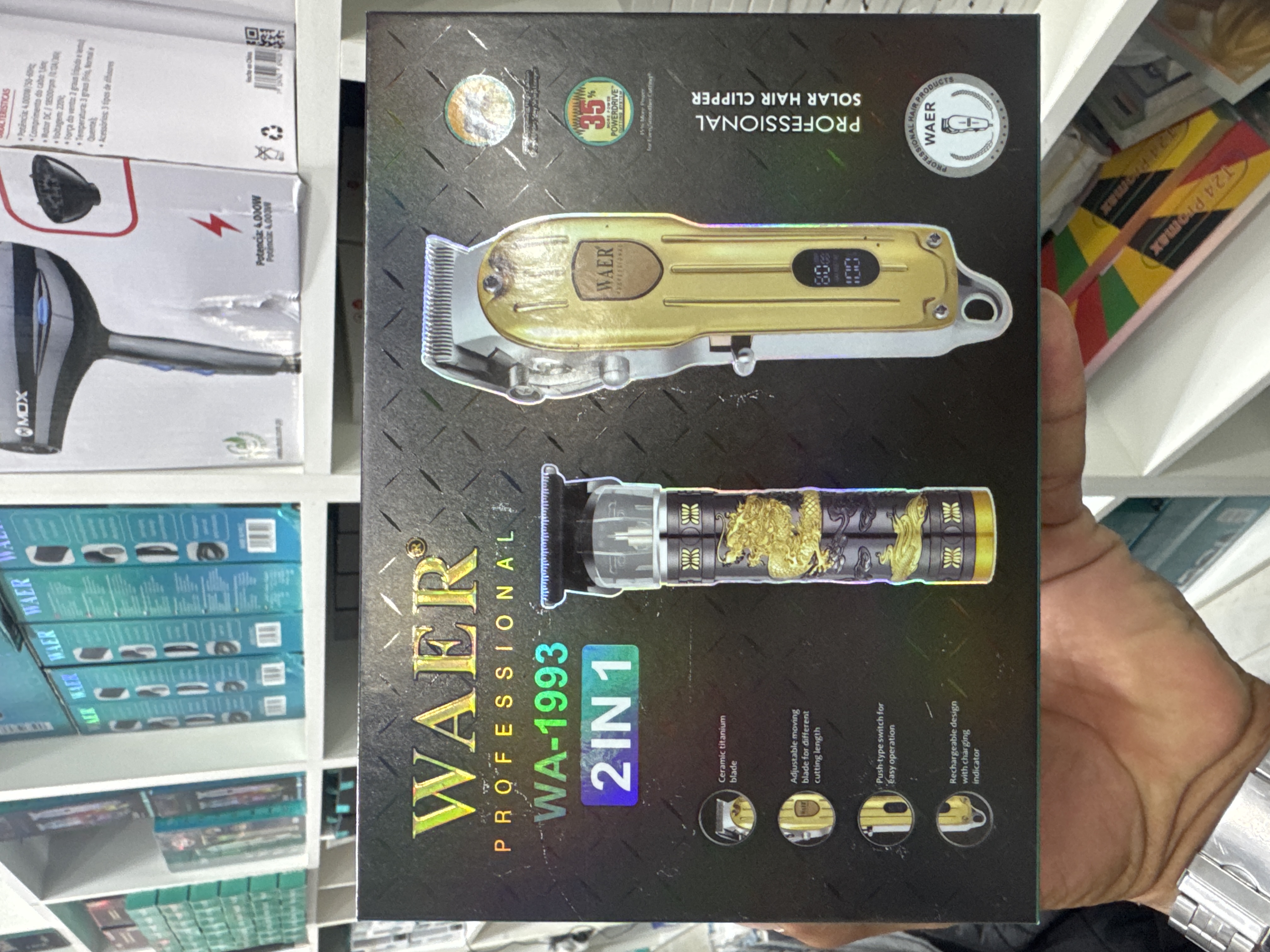 CORTA PELO WAER  2 en 1 1993
