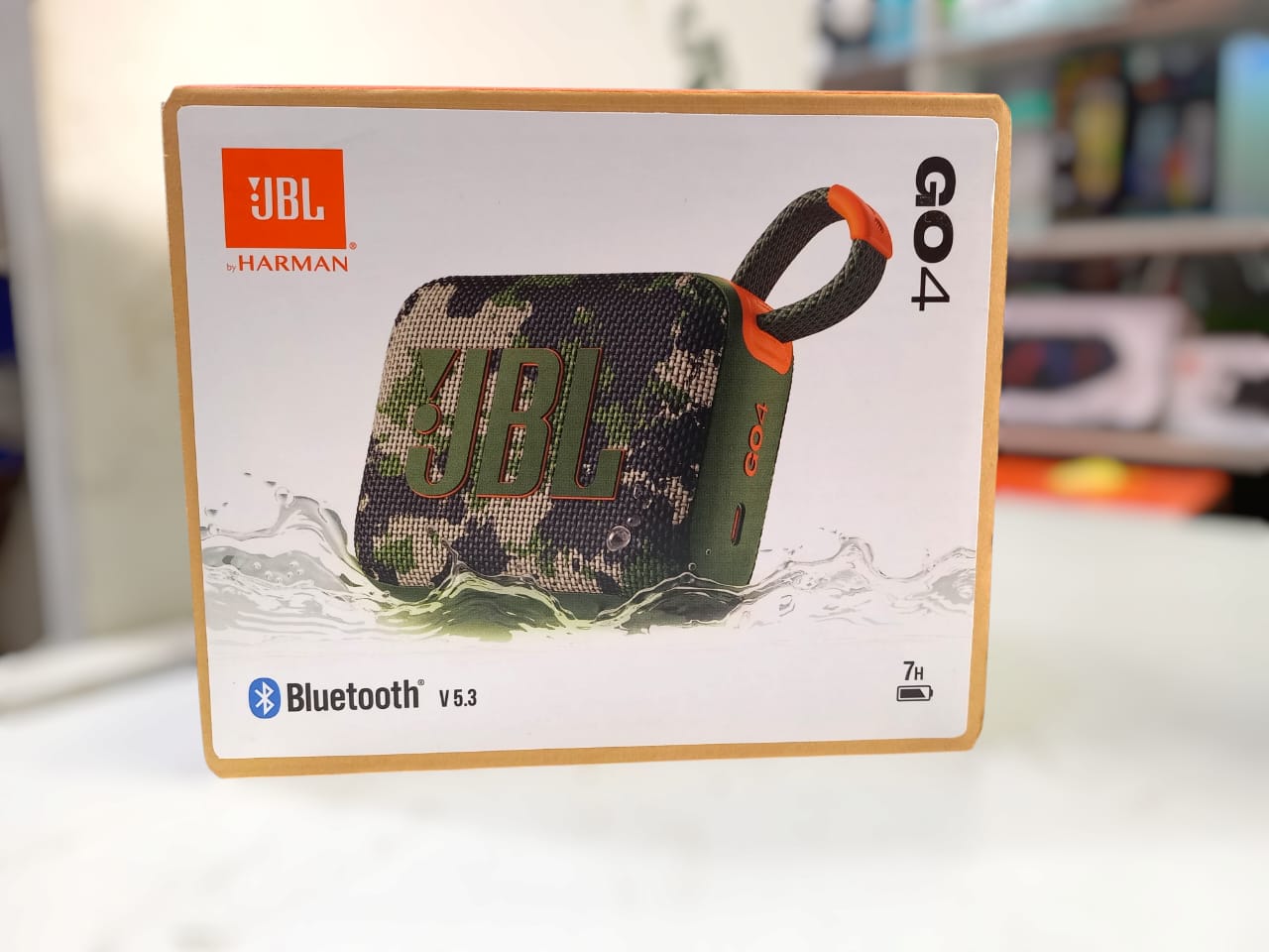 PARLANTE JBL GO 4 (CAMUFLAJE)