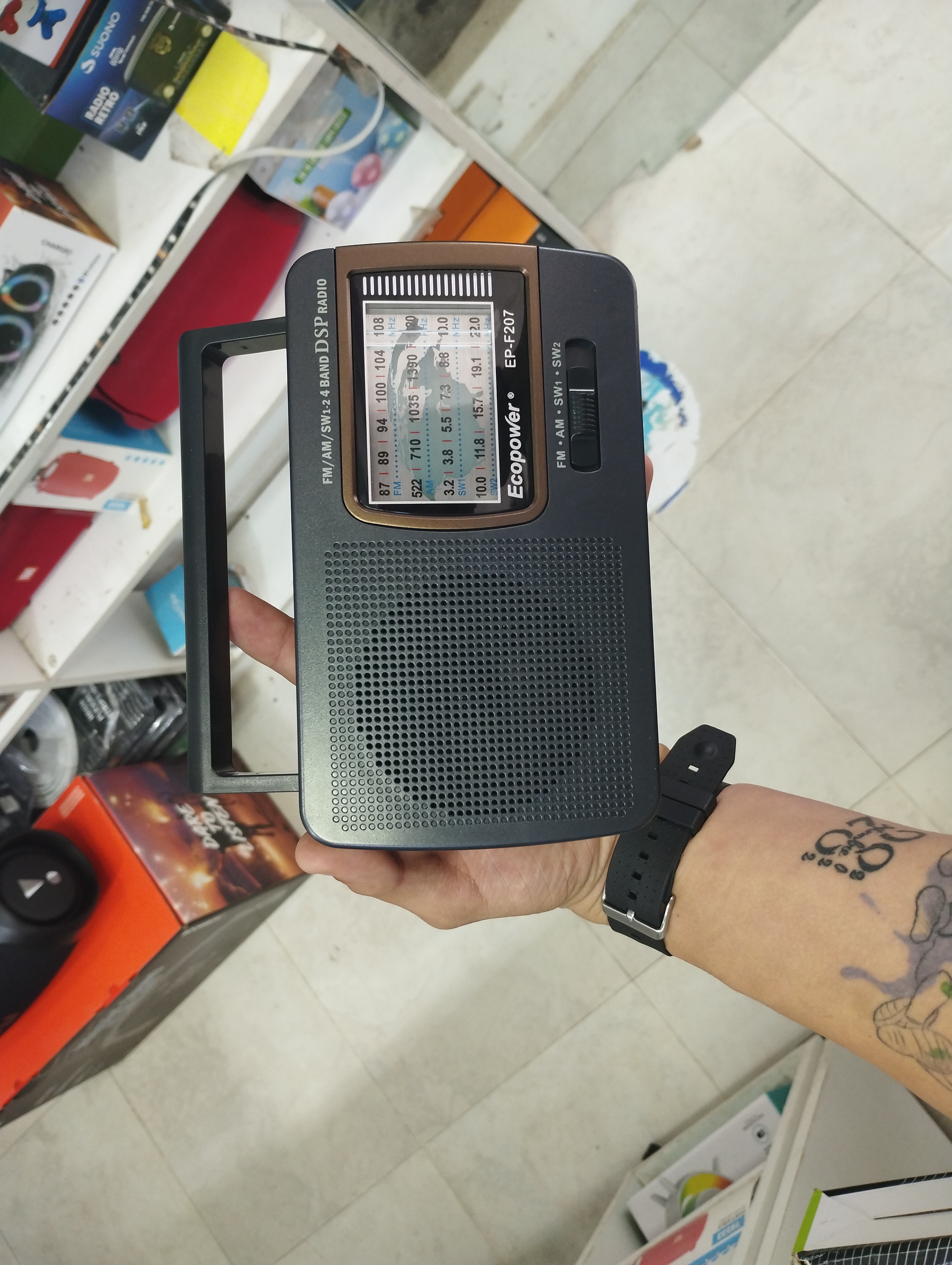 Radio Ecopower F207