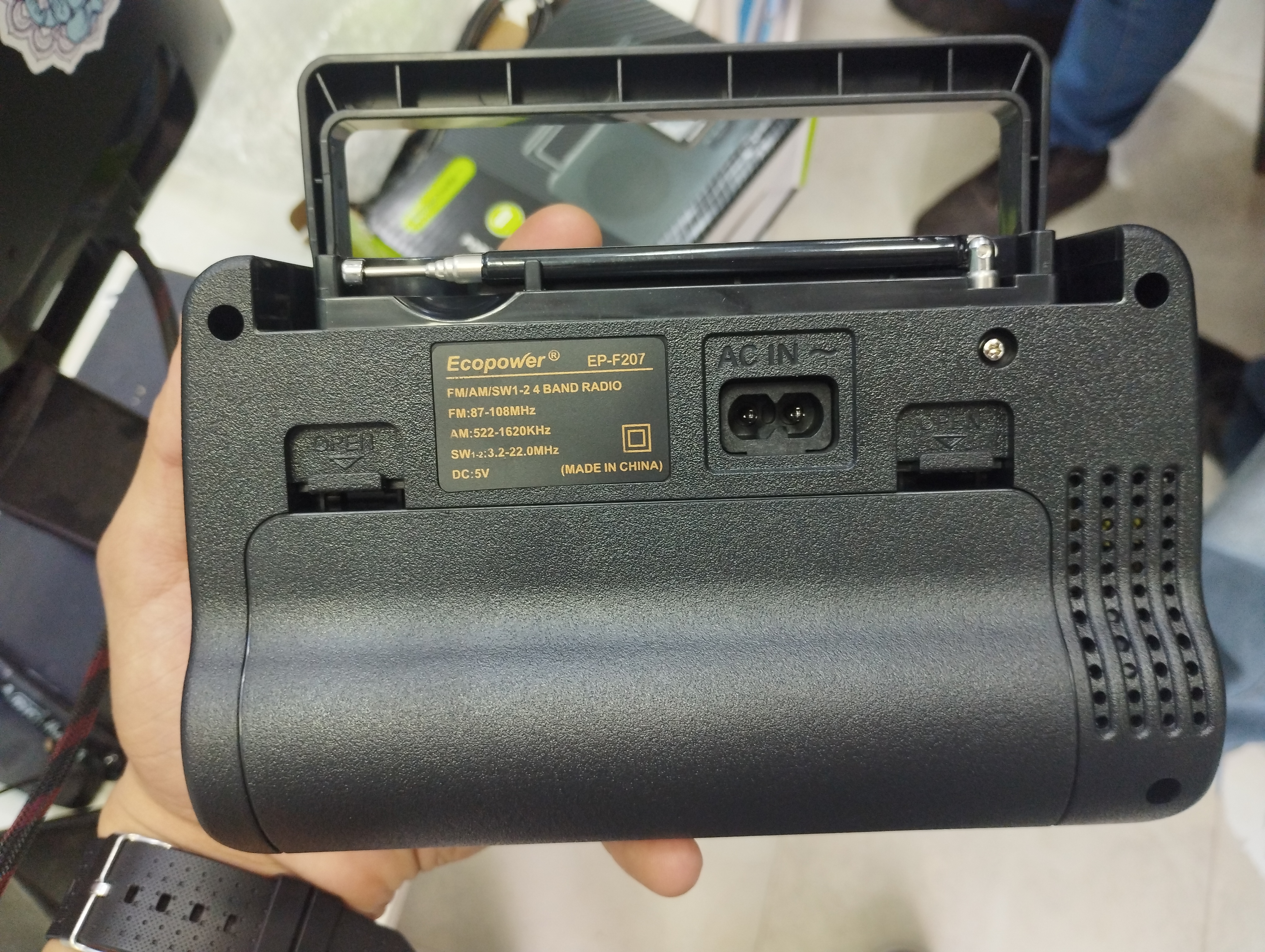 Radio Ecopower F207