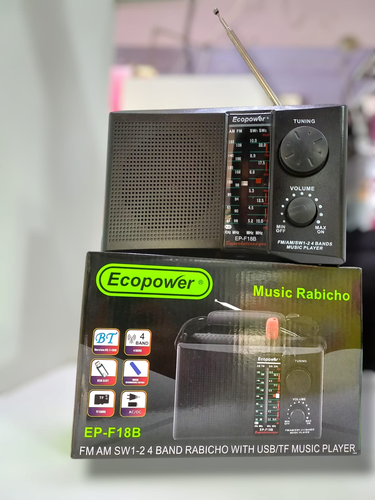 Radio Ecopower F18B