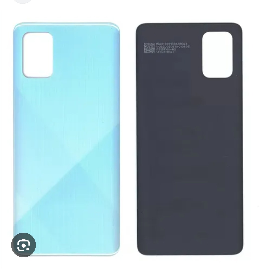 Tapa samsung a71 celeste