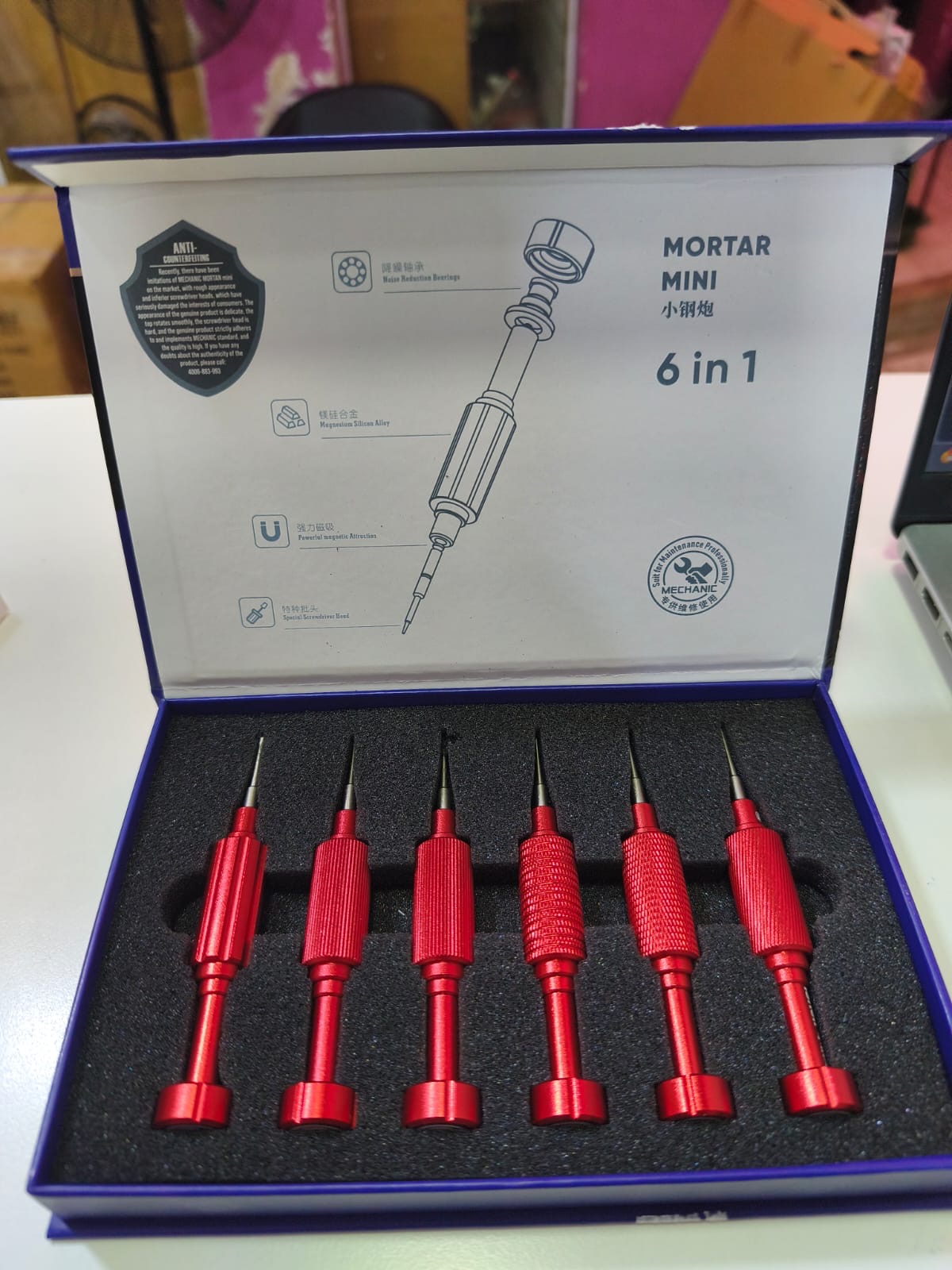 DESTORNILLADOR MECHANIC 6 IN 1 