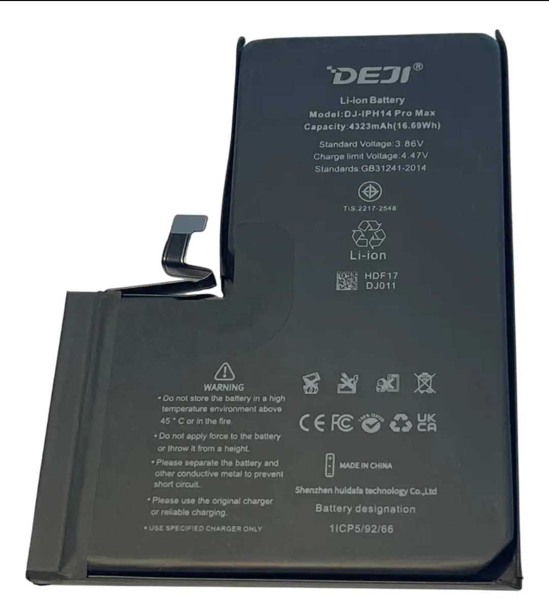 Bateria iphone 14 pro max