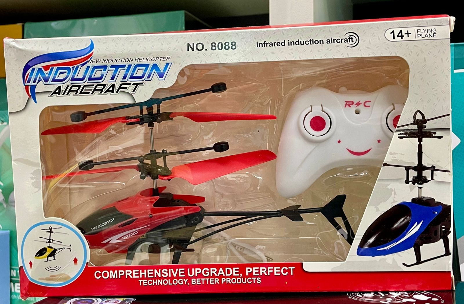 HELICOPTERO DE INDUCCION c/LUZ 8088