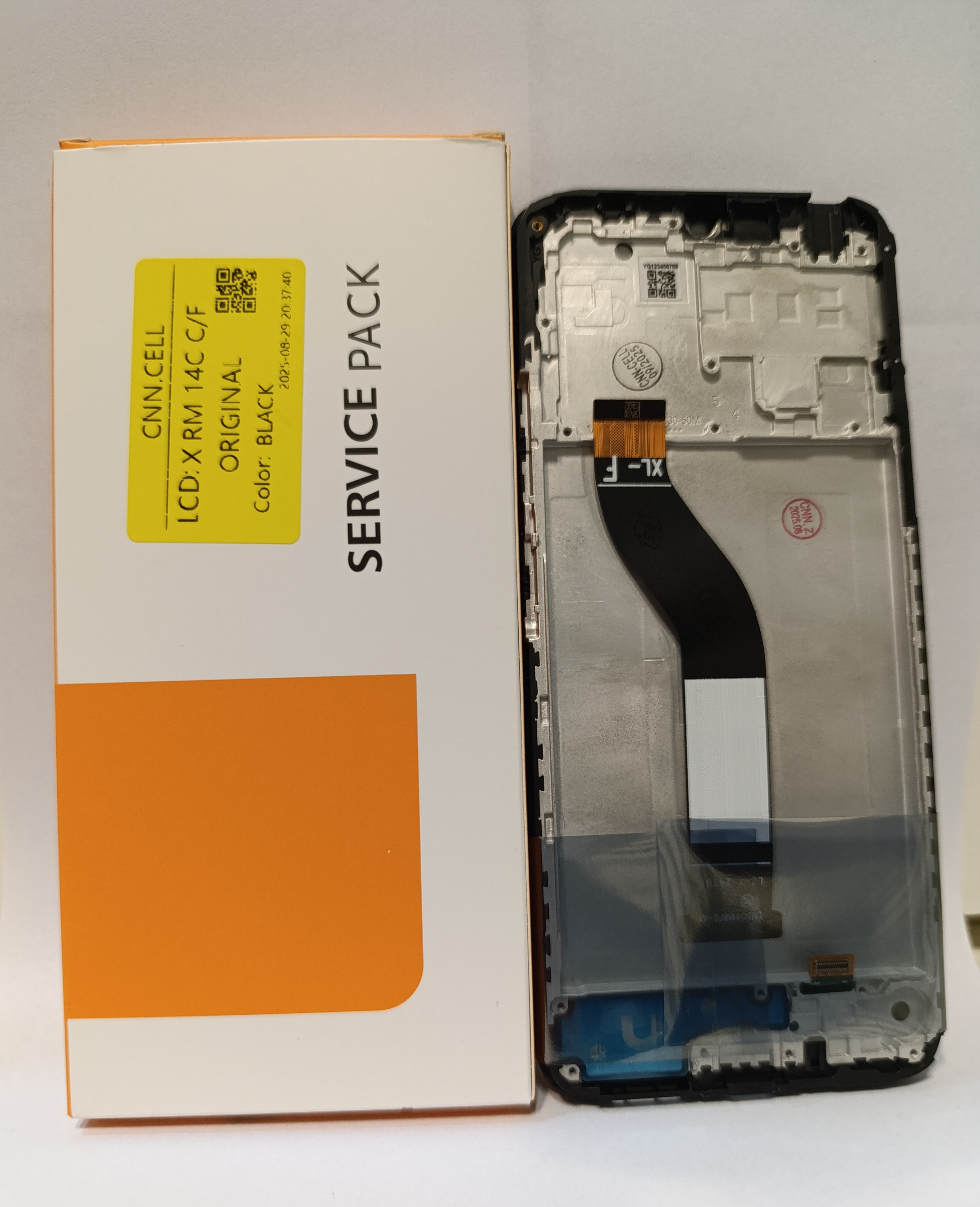MODULO REDMI 14C SERVICE PACK ORIGINAL CON MARCO