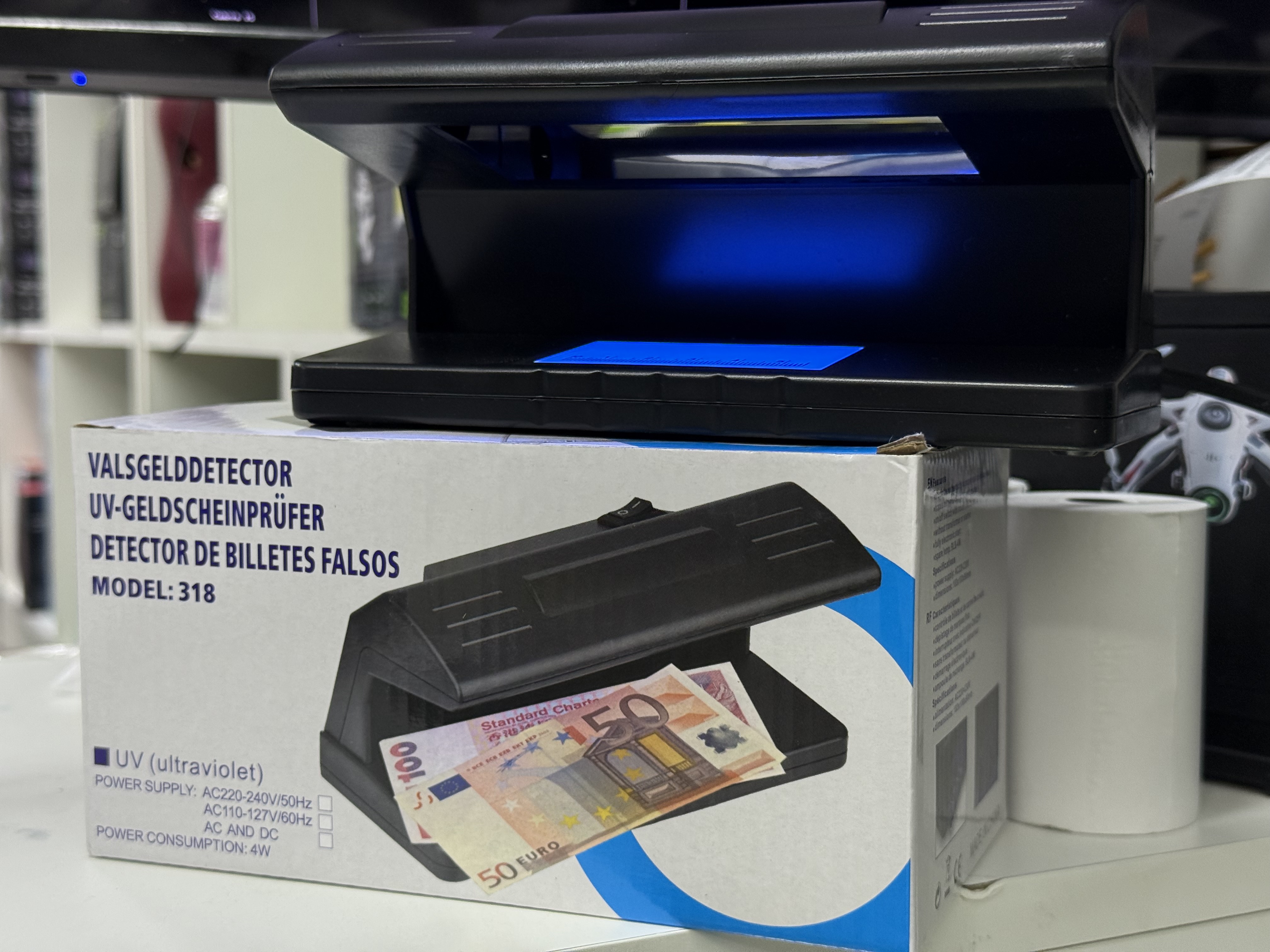 Detector de billetes (318)