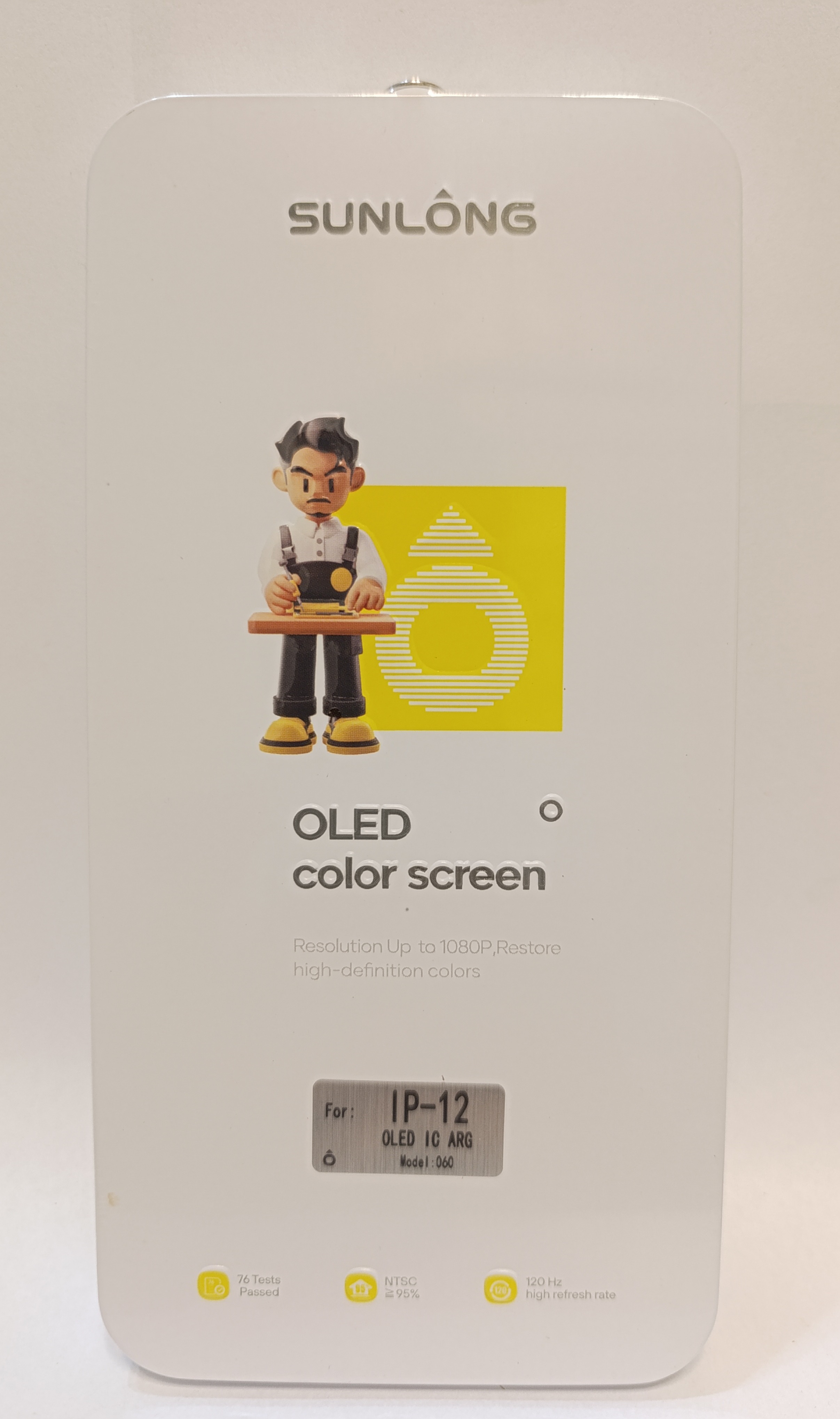 MODULO IPHONE 12/12 PRO OLED IC SUNLONG 