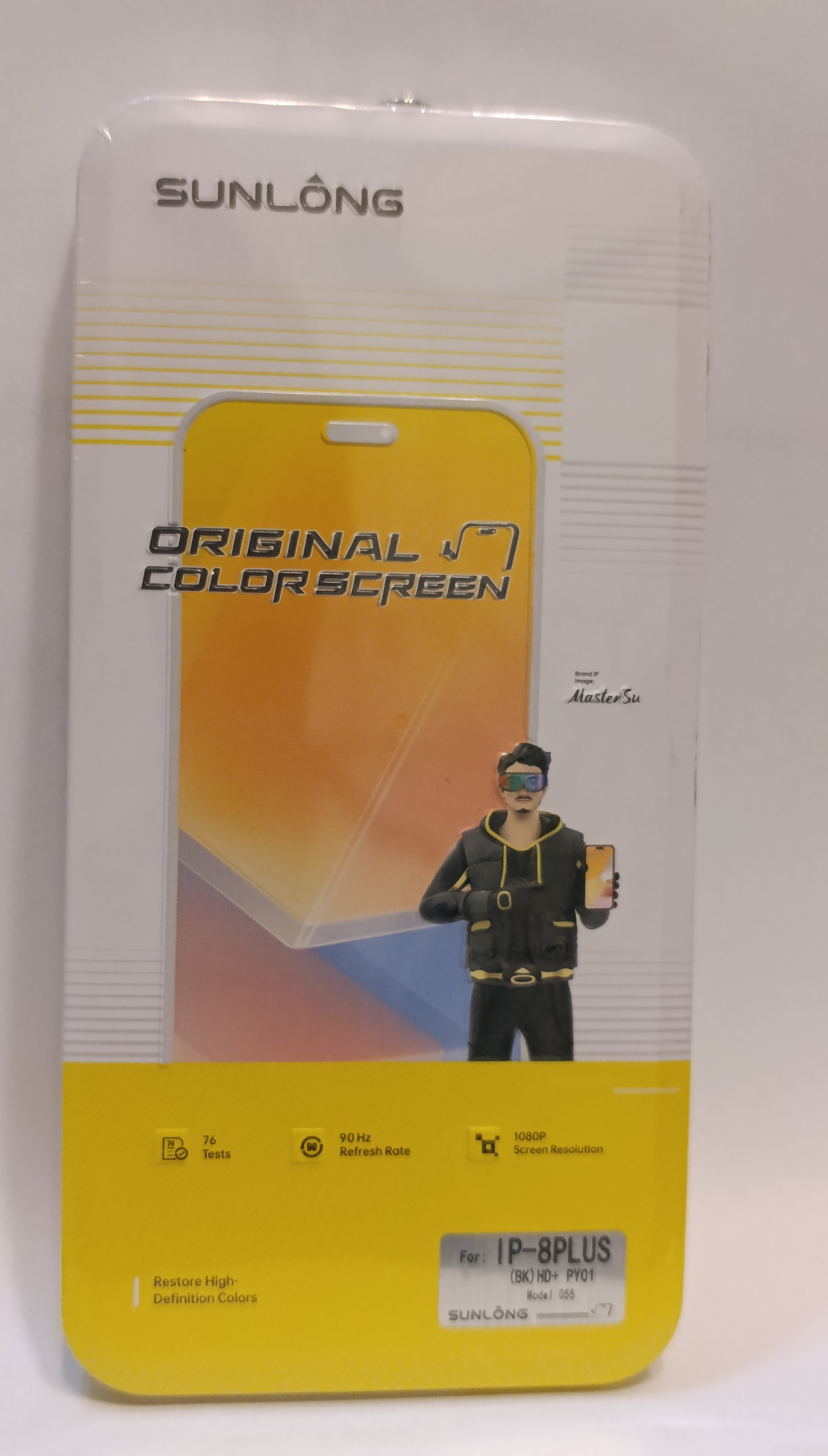 MODULO IPHONE 8 PLUS NEGRO SUNLONG 